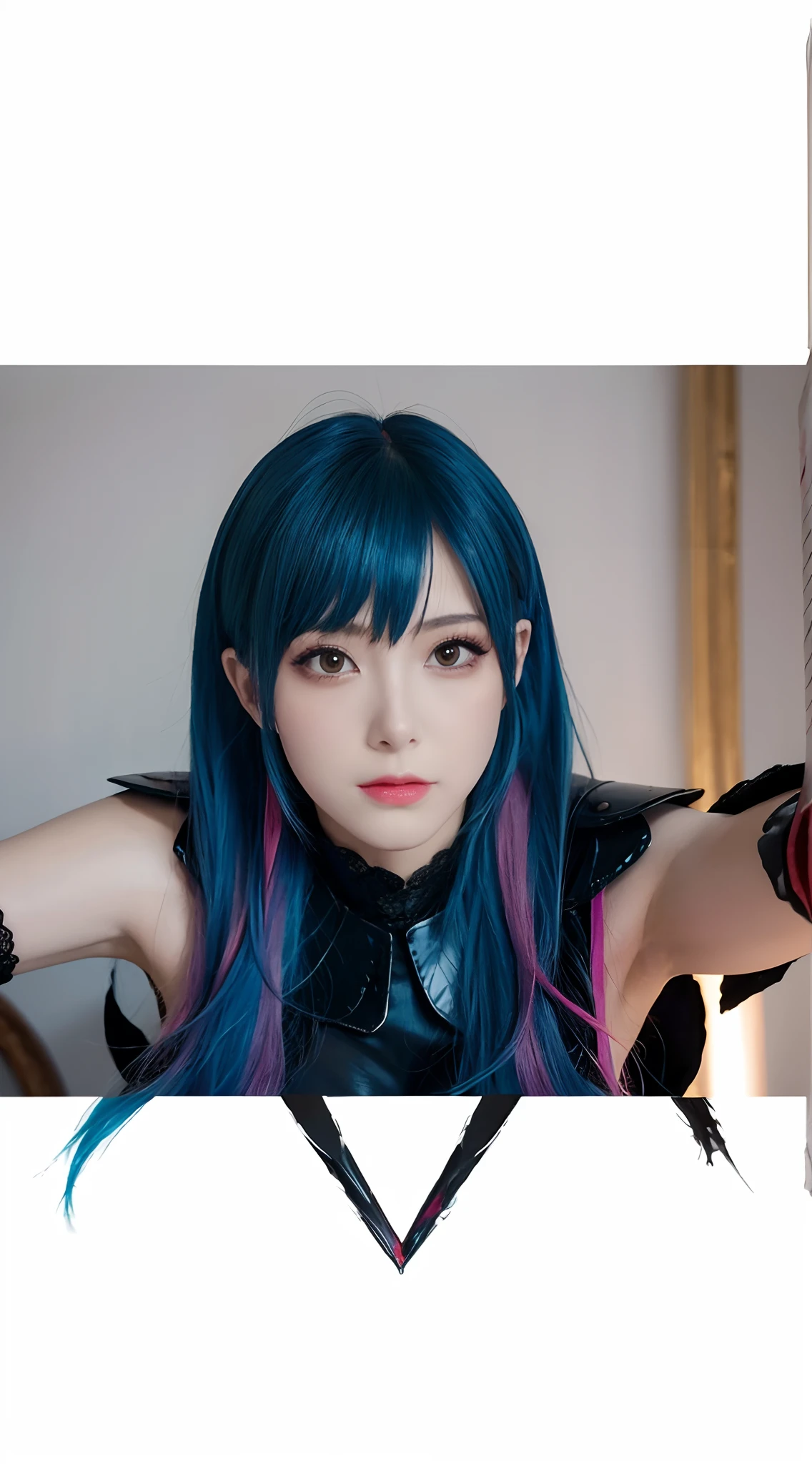 ((Above the shoulder,facial closeups)), Bigboobs, looking at viewert, surrealism, Ghibli-like colors, Ghibli-like colors, anime big breast, Standing painting, angle of view, foreshortening, foreshortening, 8K, Super detail,Women have full breasts and blue hair,hentail realism, shadowing,,character sheets, reference sheet, Standing painting, 8K, Super detail, 1080p, Women's HD,femele, 16k, A high resolution, Best quality, High quality, Anatomically correct, Masterpiece, ccurate, hyper HD,As graceful as a swan,unreal-engine, Ghibli-like colors, anime big breast, Standing painting, angle of view,battle armor,ssee-through,Lace skirt,Pick and dye your hair