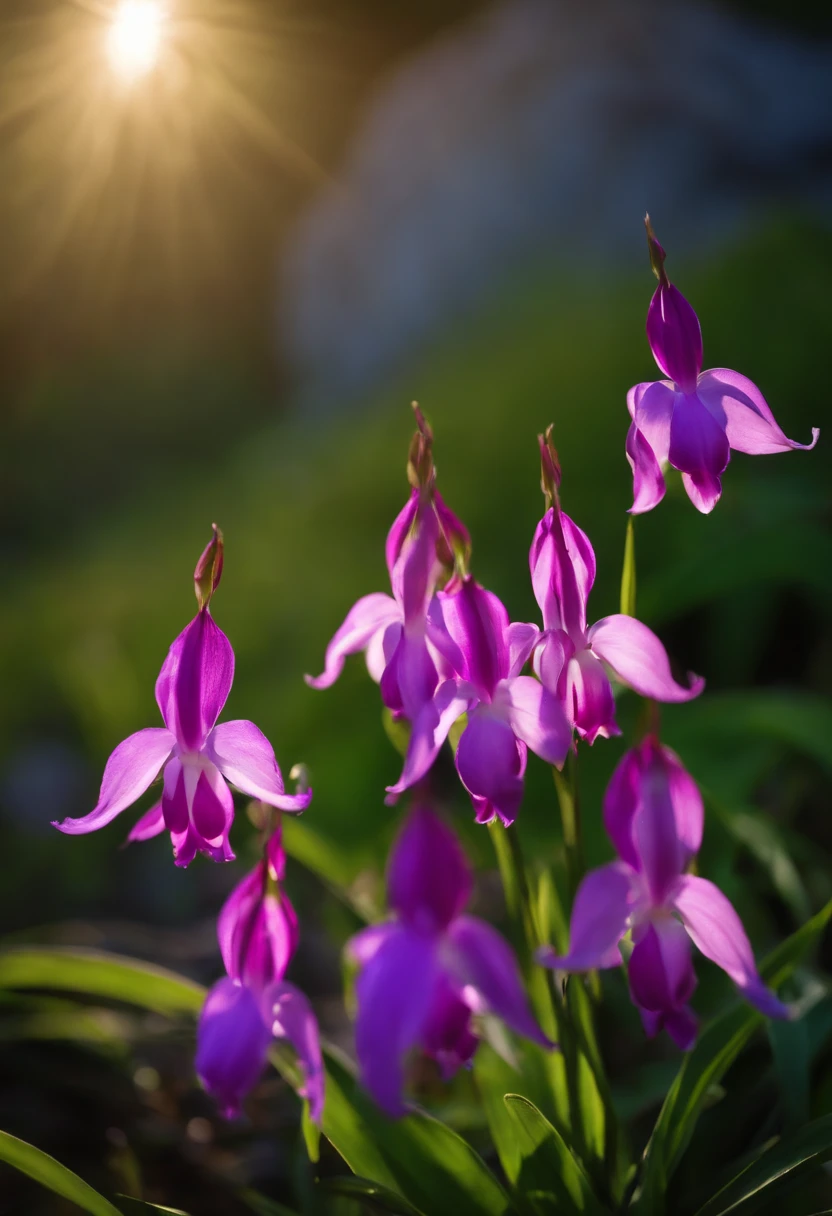 HD HD has 10 acres of Bletilla striata at the foot of the mountain