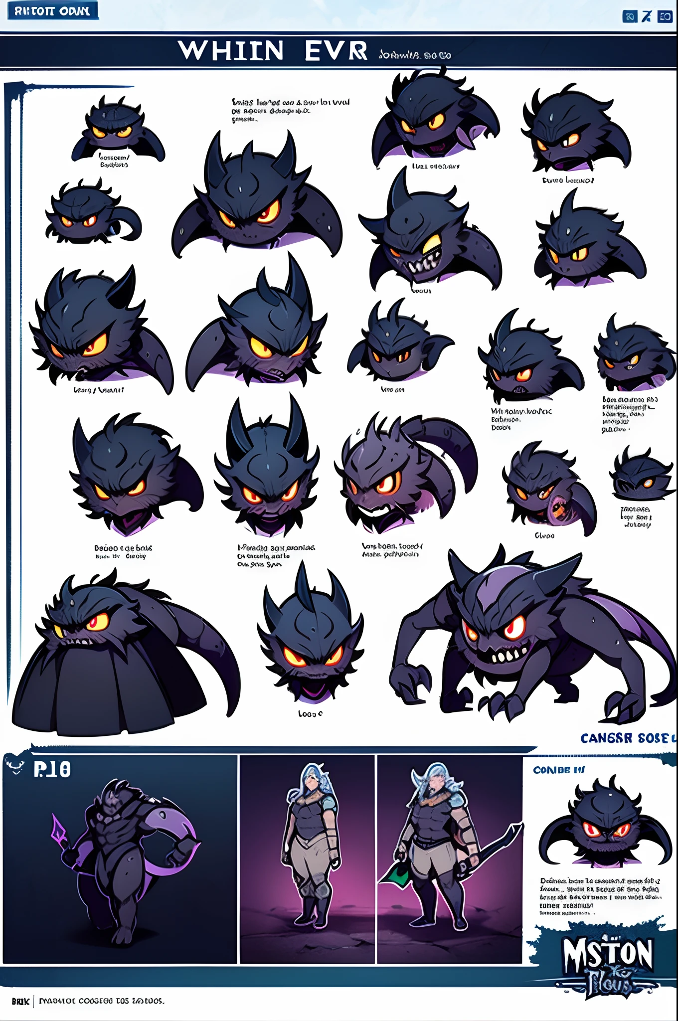 evil monster, devil, demon, Balor, Balrog lord of the rings, hell spawn, masterpiece, high detailed, high quality, cartoon vertor, monster sprite, character sprite, white background, side angle, sideview, character sheet, character design, create design, monster design, monster sheet, character illustration, character card, game asset, rpg assets, rpg sprites, white background, white background, clear background