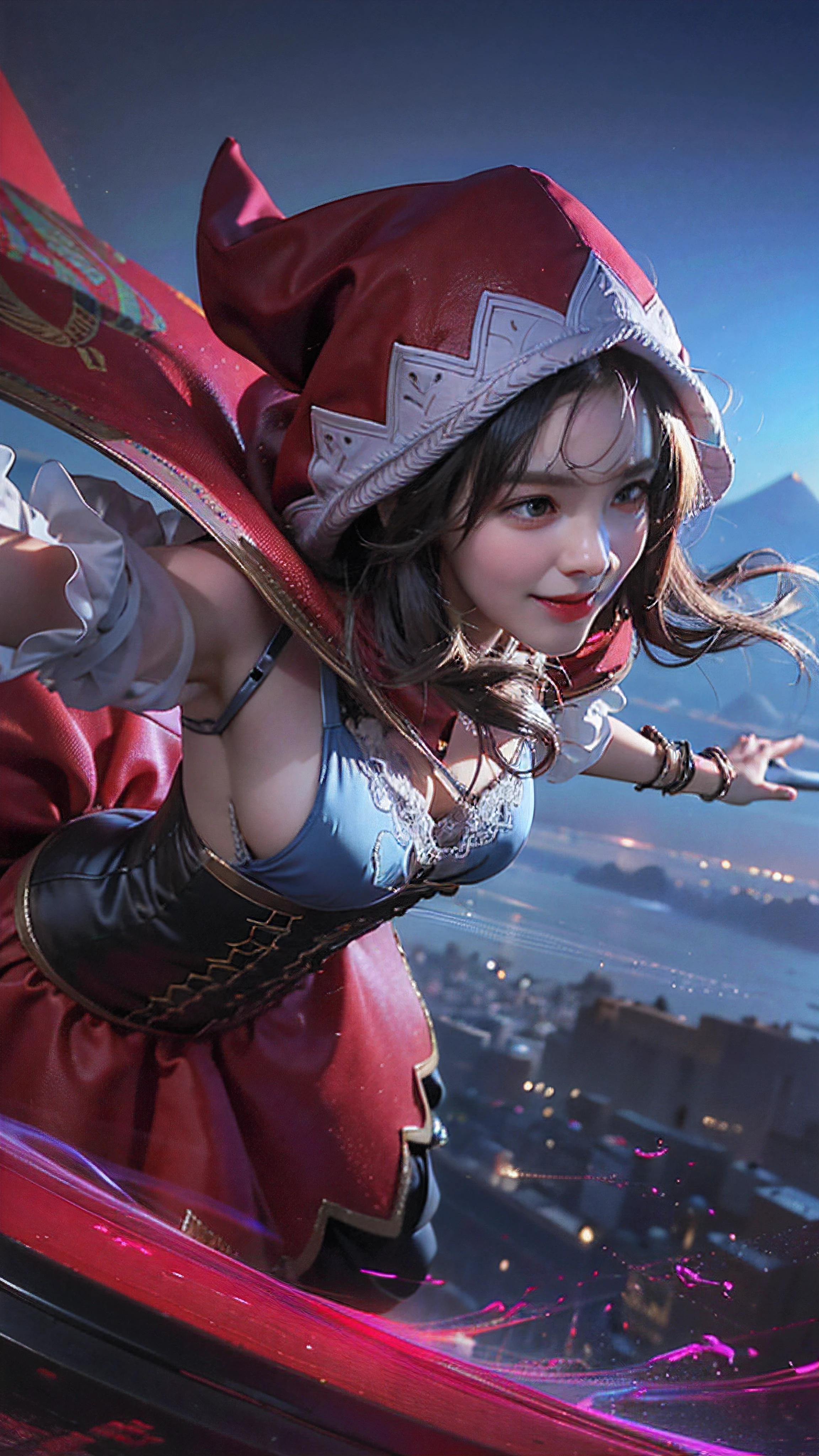 best quality, masterpiece, photo realistic, intricate details, raw photo, photon rendering, octane render, absurdres, ultra detailed, detailed face, detailed skin, trending on artstation, 8k masterpiece, cinematic lighting, ( (1girl)),((solo)),((looking_at_viewer)),trending on cg society,plasticien,((black long hair)),((beautiful woman)),(Smile),sexy lingerie, lingerie, underwear, bra,((Egyptian pyramid)),((sexy)),wind blowing hair, ((flowing hair)),happy,fashion magazine,