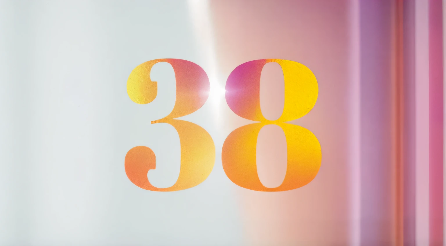 There's a picture of a number thirty thirty thirty thirty, 3 0, trinta e poucos anos, Gradientes lindamente dithered, 3 1, 3 6 anos, Poster no estilo 8 0 s, 38 anos, 3 5 °