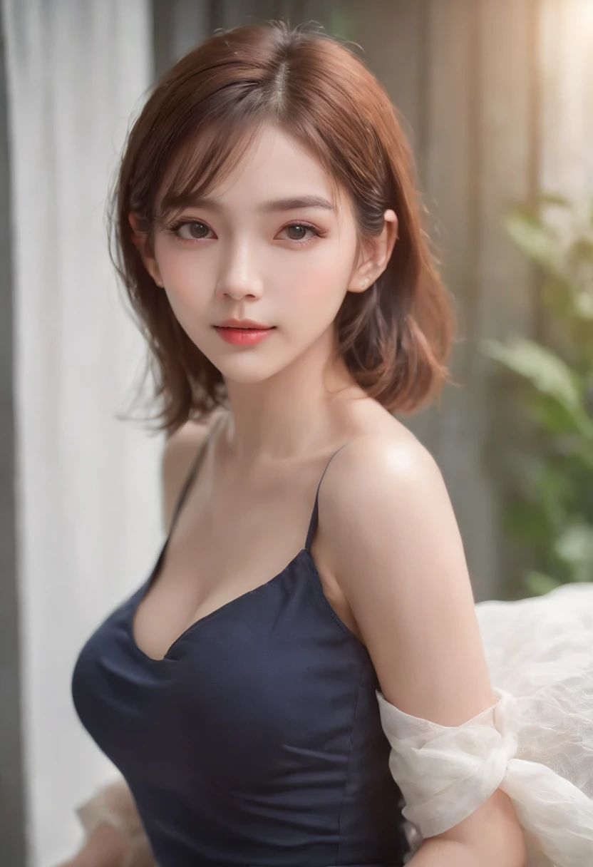 professional、(4k photos:1.1) (Jeremy Ripking:0.3)、(Anna Dittmann:0.3)、(Ariane Mark:0.3)、(Sharp Focus:1.3)、high détails、wear (Tight shirt:1.2)、Beautiful Detail Face、Hazel-colored eyes、short blond hair、(attractive young woman:1.3)、(Captivating:1.1)、(red blush:1.1)、Hourglass-like figure、natural breast、(masutepiece, Best Quality:1.2), 8K, Official art, Raw photo, unbelievable Ridiculous, (Upper body, ), Beautiful Girl, Pretty Face, arching back down, Navy pleated skirt, close up, Looking at Viewer, Film grain, chromatic abberation, Sharp Focus, face lights, Dynamic lighting, Cinematic lighting, Eyes and faces with detailed, Bokeh background, Best Quality, Illustration, Ultra-detailed, finely detail, 8k Wallpapers, Perfect dynamic composition, Beautiful detailed eyes, Short bob hair,Small breasts natural color lip, Bold sexy poses,Smile,Harajuku、、a baby face、a 18 year old girl、Cute、Sexy shot looking at camera,Best Quality, (Upper body is also naked), ((She is naked, ,, (The shape of the pubic area is clearly visible), Spread your legs apart, (Spread legs wide), , perfect detail, High-resolution fine textures, depth of field effect, Vivid lighting effects, lightand shade contrast, Ray tracing and flare effects, Best texture, photographrealistic,shapely upturned udder,、white, Clear skin、Own room、Pink nipples、Areola of just the right size、The whole body is visible,Both knees are raised to show the crotch,Pubic hair is thin and split visible,Amazing style