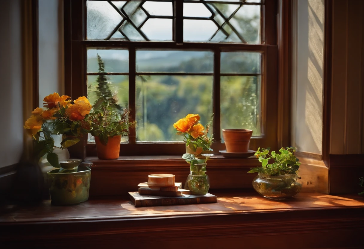 Study on the windowsill
