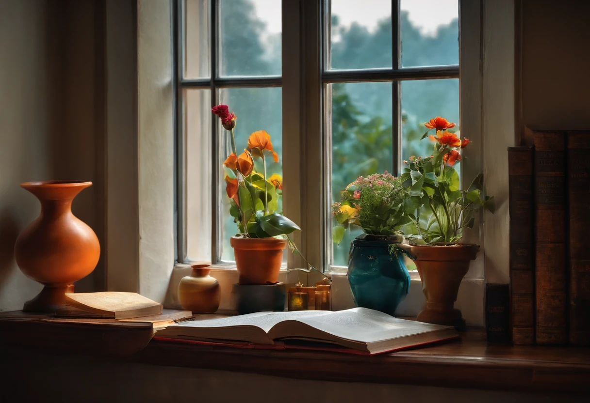 Study on the windowsill