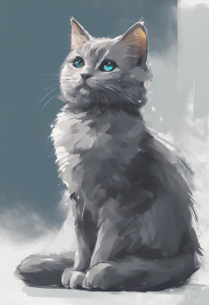 (petit chat gris ),(Meilleure pose),(Meilleur angle), (Meilleure expression), canon r8, petit Gillet de costume vert sapin, yeux bleu-gris