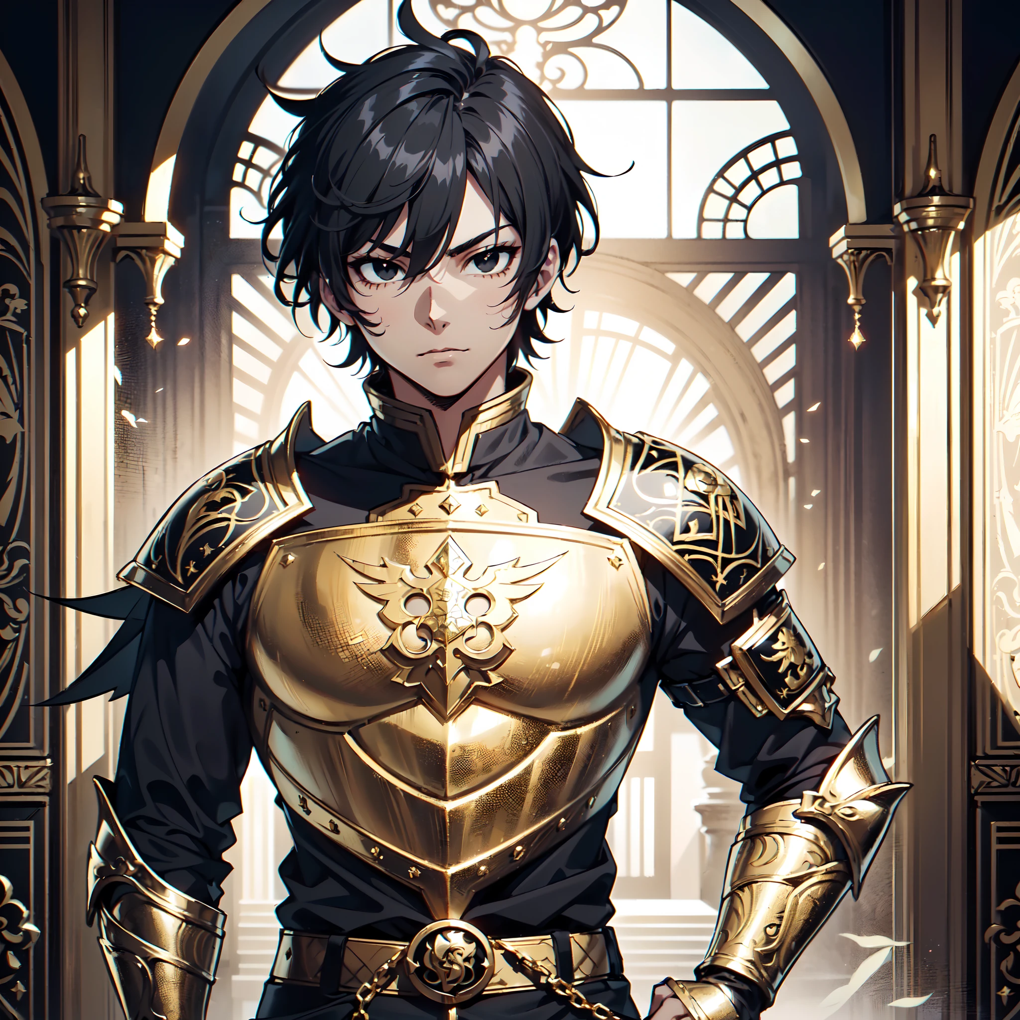 128K Ultra High Definition,
128K Ultra High Quality,
128K Ultra High Resolution,
Best Definition,
Best Quality,
Best Resolution,
Perfectly Detailed,
Perfectly Designed,
Extremely Detailed,
Extremely Designed,
Hyper Detailed,
Hyper Definition,
Hyper Quality,
Hyper Resolution,
Masterpiece,
(((Anime))),
Body Shot,
(((Boy))),
Handsome,
Muscular Body,
(((Black Short Hair))),
(((Black Eyes))),
(((Hyper Detailed & Perfectly Designed With Ultra High Quality Gold Engravings & Jeweled Ninja Armor))),
(((Inside Of Medieval Royal Palace Background Scenery))),