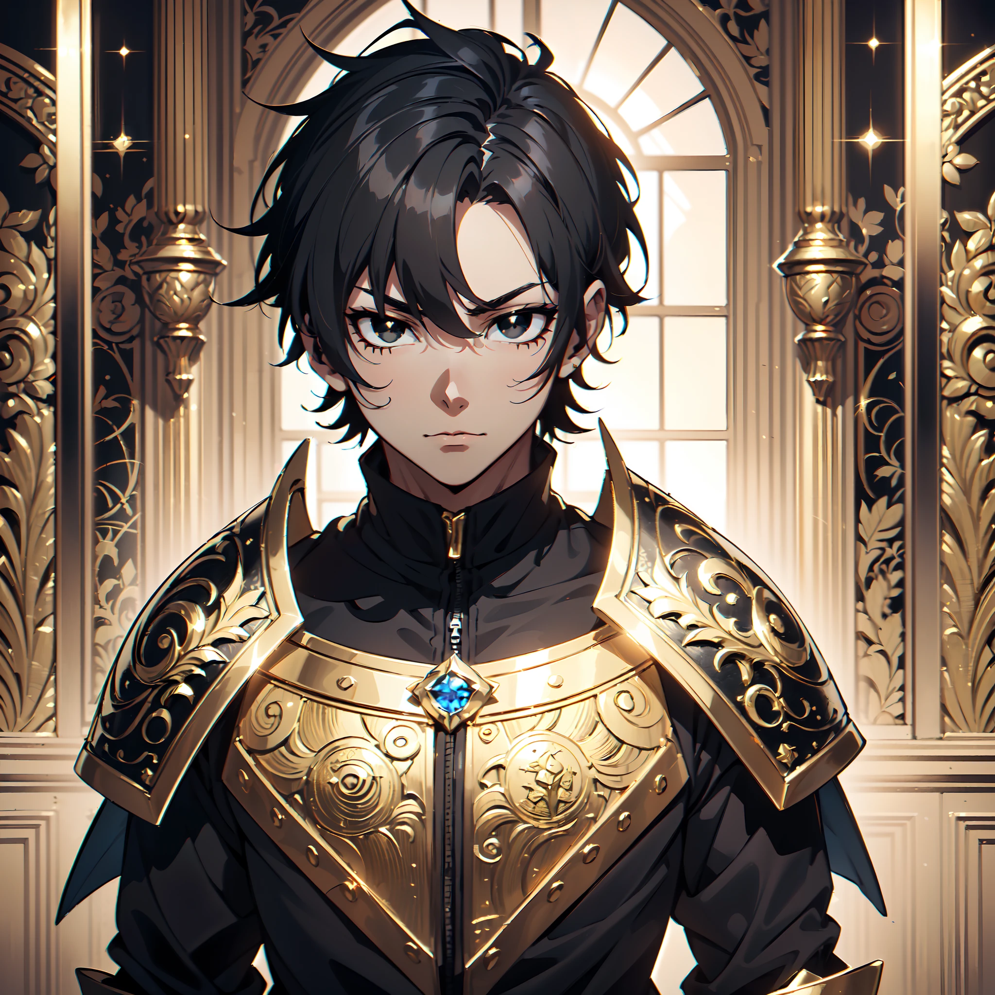 128K Ultra High Definition,
128K Ultra High Quality,
128K Ultra High Resolution,
Best Definition,
Best Quality,
Best Resolution,
Perfectly Detailed,
Perfectly Designed,
Extremely Detailed,
Extremely Designed,
Hyper Detailed,
Hyper Definition,
Hyper Quality,
Hyper Resolution,
Masterpiece,
(((Anime))),
Body Shot,
(((Boy))),
Handsome,
Muscular Body,
(((Black Short Hair))),
(((Black Eyes))),
(((Hyper Detailed & Perfectly Designed With Ultra High Quality Gold Engravings & Jeweled Ninja Armor))),
(((Inside Of Medieval Royal Palace Background Scenery))),