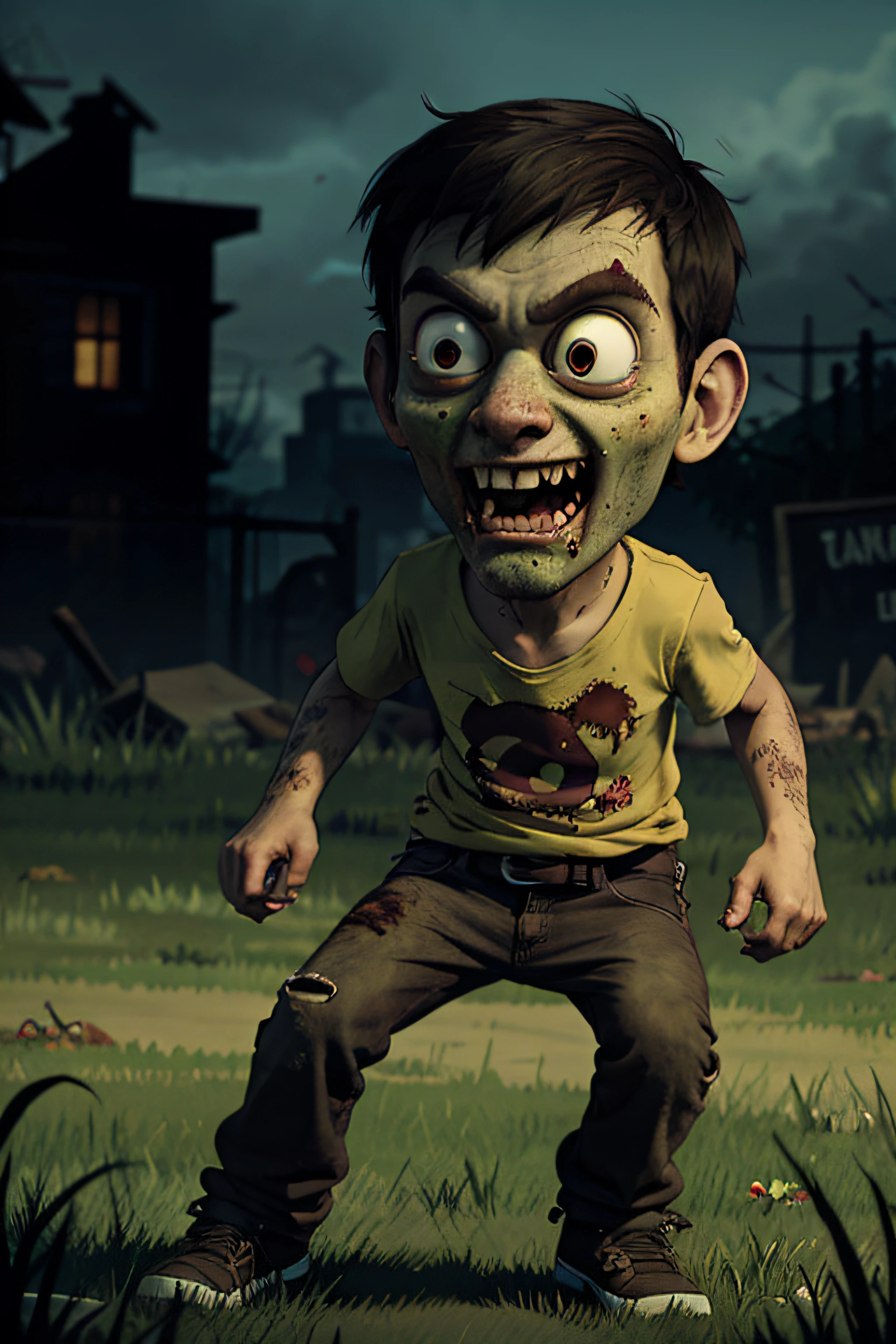 zombie cartoon