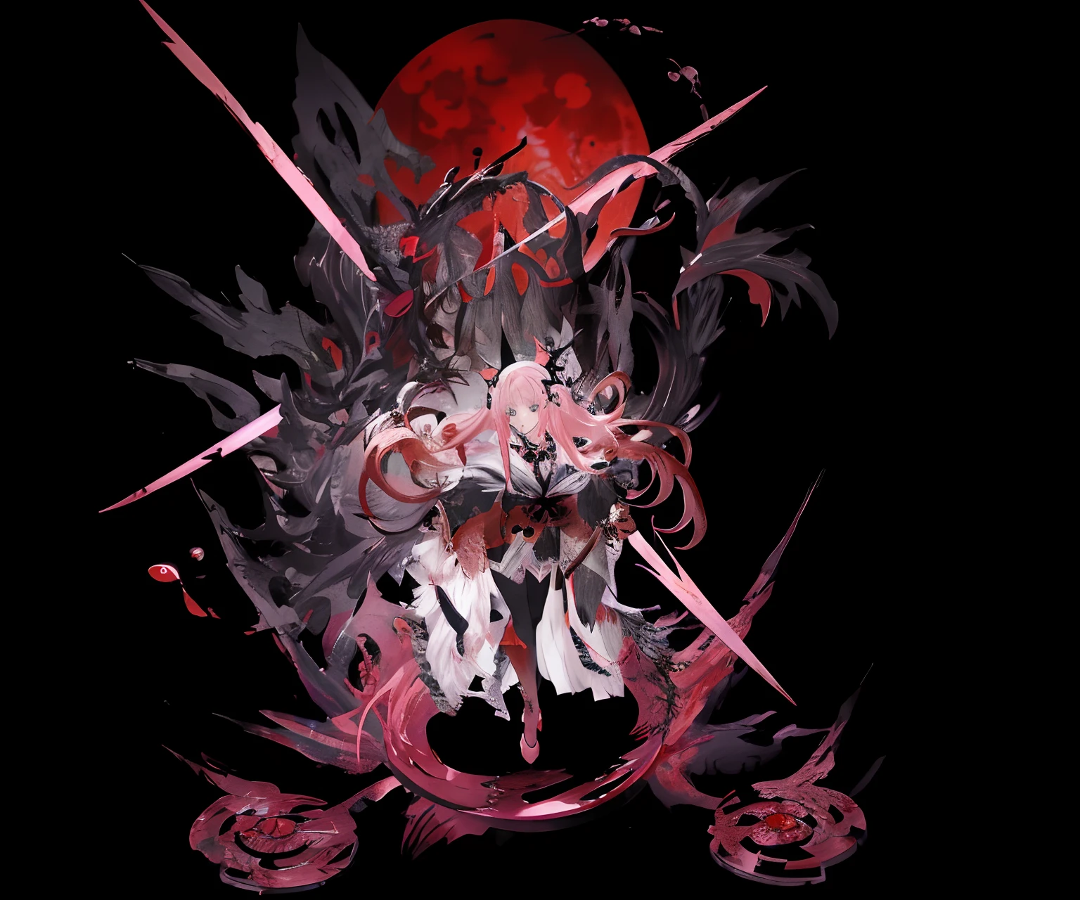 anime anime wallpapers hd anime wallpapers hd wallpapers, onmyoji detailed art, from arknights, yandere intricate, blood moon tentacles!!, detailed key anime art, shalltear bloodfallen, demon anime girl, shadowverse style, gapmoe yandere grimdark, official artwork, key anime art, anime key visual concept art of, the queen of blades