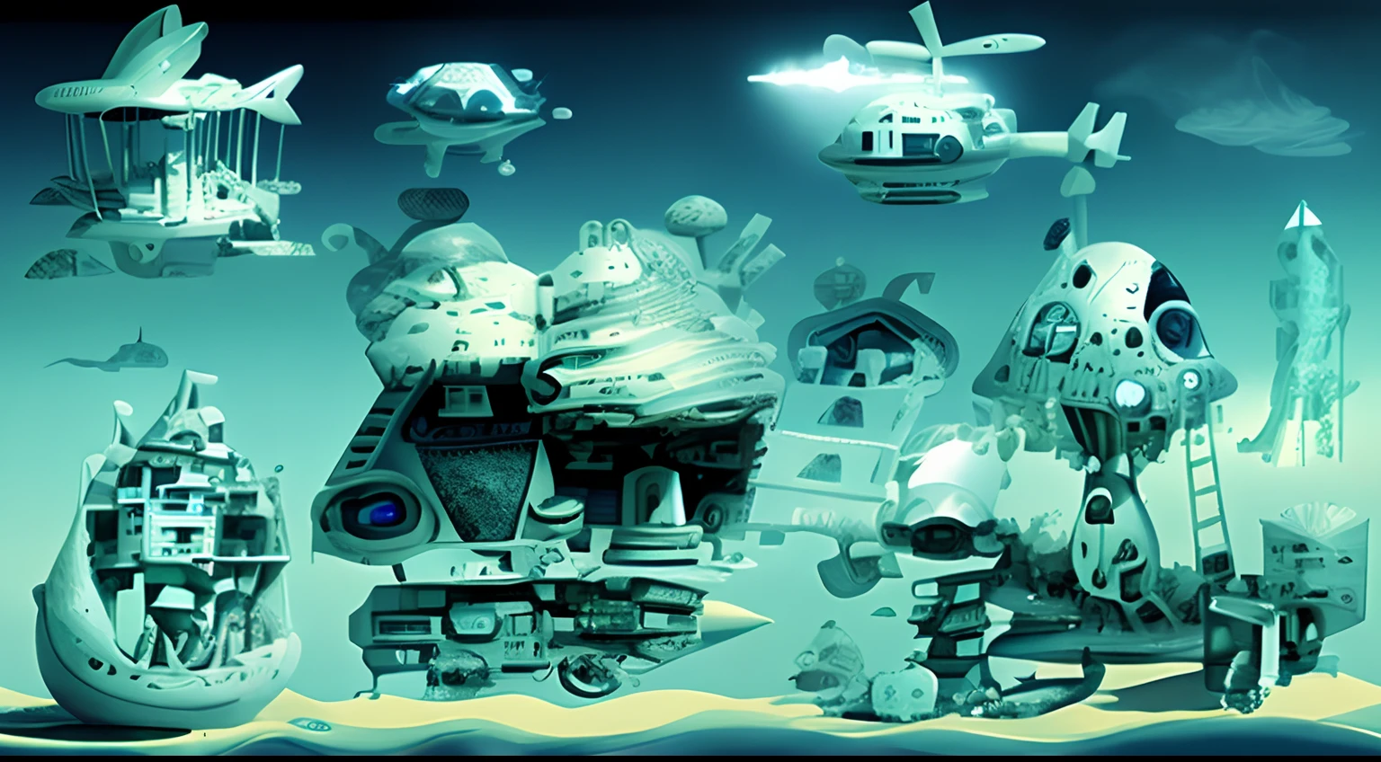 futuritic architecture