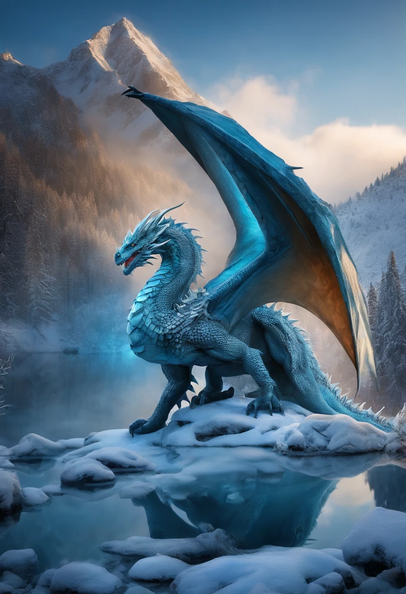Frost Dragon,mega,Higher than the mountain