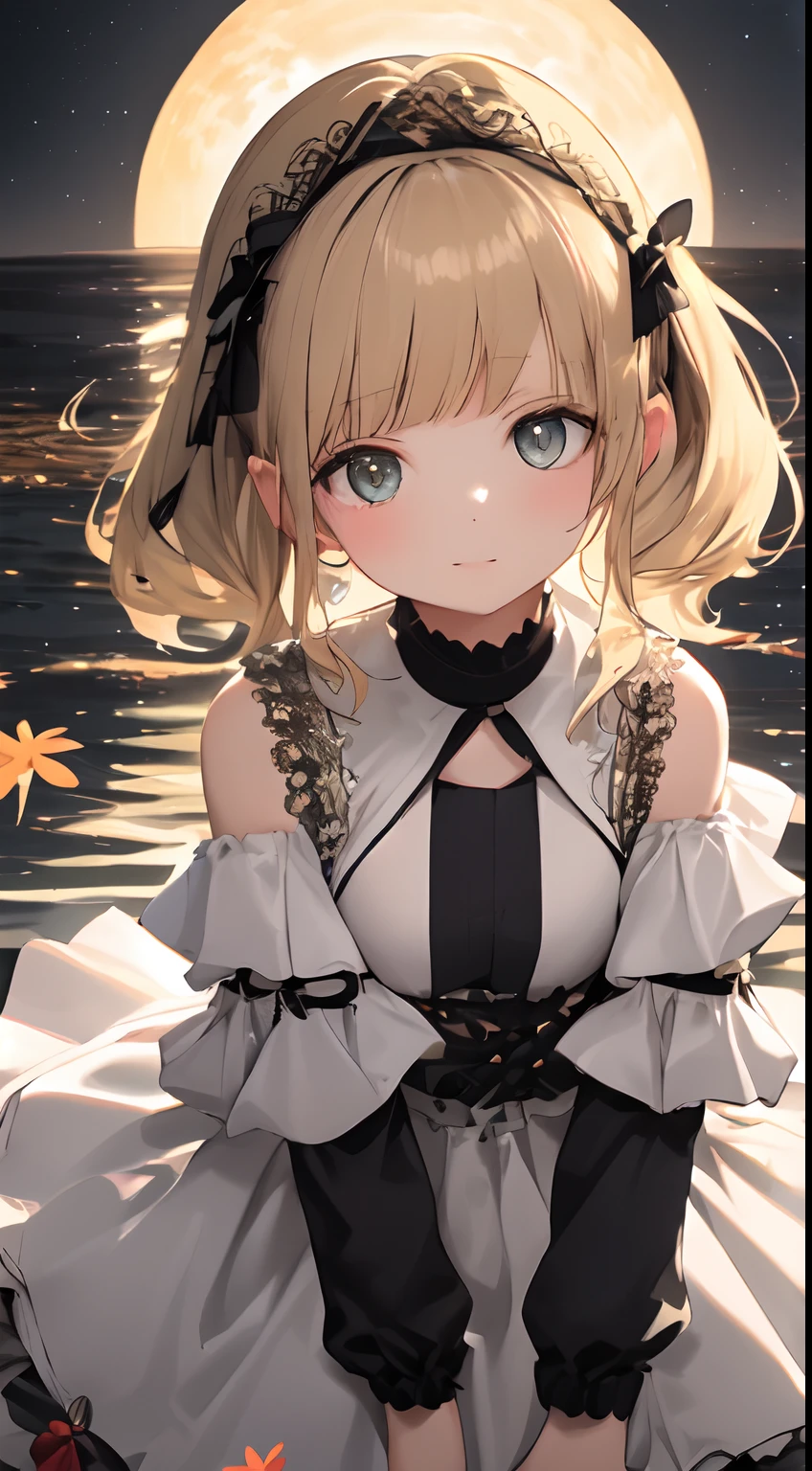 "A ray of light shone into the dimly lit room, At its center is a Japanese six-yeold , Thece is full of spiritual innocence, Their transparency and future potential give them a fascinating presence.
Girl wearing a fluffy dress in Gothic Lolita style. Its velvet and silk materials are beautifully decorated,Finished with delicate lace and ribbons. Part of the dress is soft, Raised tulle, Expresses a fluffy texture,Impress you.
Her skin is transparent, And its purity can be said to be a symbol of the beautiful maiden that autumn leaves men yearn for. Her big eyes are as deep as a lake, They are full of curiosity and innocence.
Her presence is like art in the room. The fusion of innocence and possibility is not only visual beauty, But it also resonates deeply in my heart.
In this work, Transparency for girls, The texture of her clothes, The composition of her coming forward, Everything is carefully depicted in great detail. It's a masterpiece of the best."
Her skin is crystal clear white, Its transparency emphasizes her purity and anticipation for the future. Her big eyes were as quiet and deep as a lake, And her gaze was full of innocence and curiosity.
Her presence exudes a charm,No one in the room could take their eyes off. Her innocence and great potential for the future set her apart.
In this work, Transparency for girls, The texture of her clothes, The composition of her coming forward, All of this is carefully depicted in great detail. I would say the best masterpiece." The image should be ultra-realistic, Highly detailed, and high-resolution 16k. Use a Sony Alpha 1 mirrorless camera and a Sony FE 24-105mm f/4G OSS lens. Set the ISO speed to 32,000 and shutter speed to 1/125 second. The composition of the image should put the girl in the center, Overhead, there is a vast starry sky and rolling hills "princess mononoke" in the background. --AR 16:9 --V 5.1 --style raw --q 2 --s 750