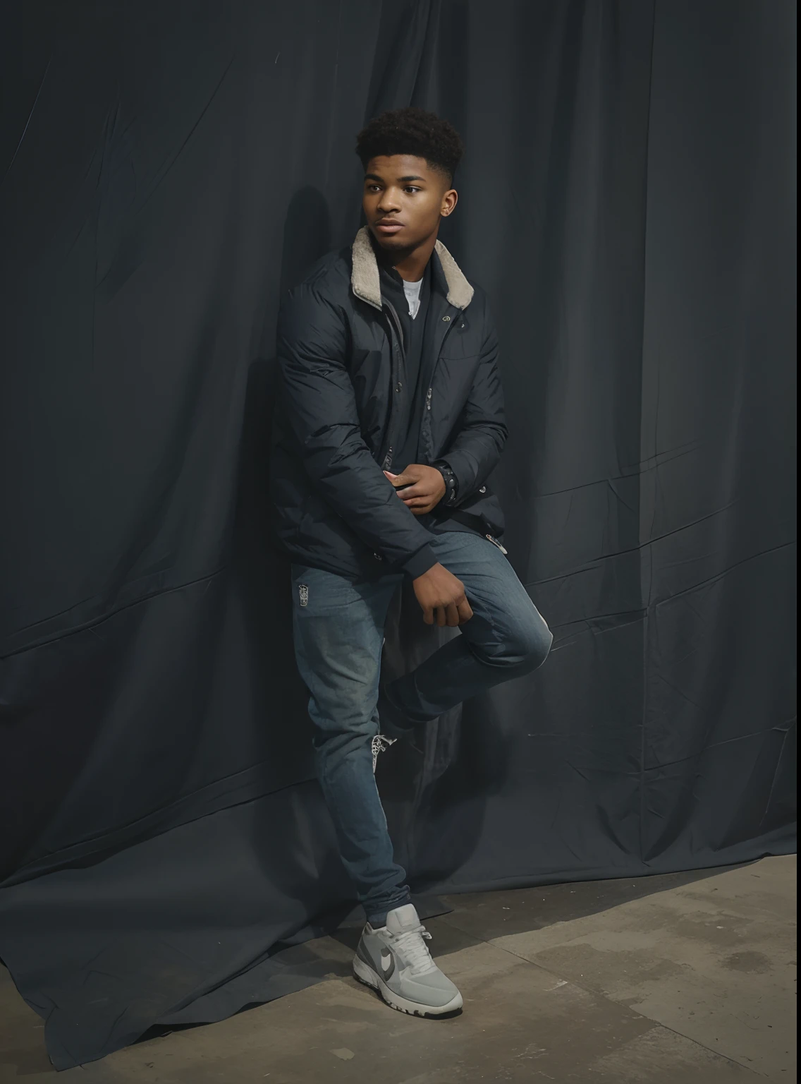 Remove background from the image, and thennfootball player Rashford stand behind the person in this image.