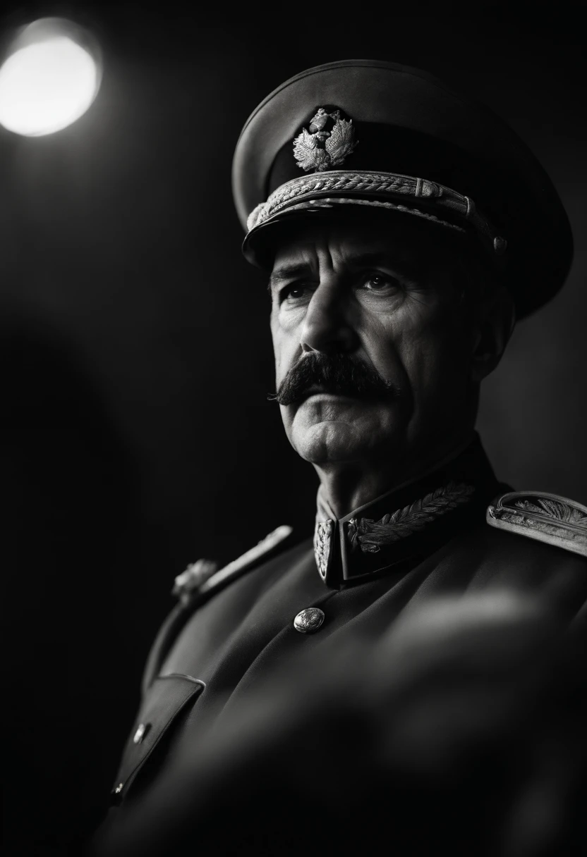 latin middle aged general portrait communist