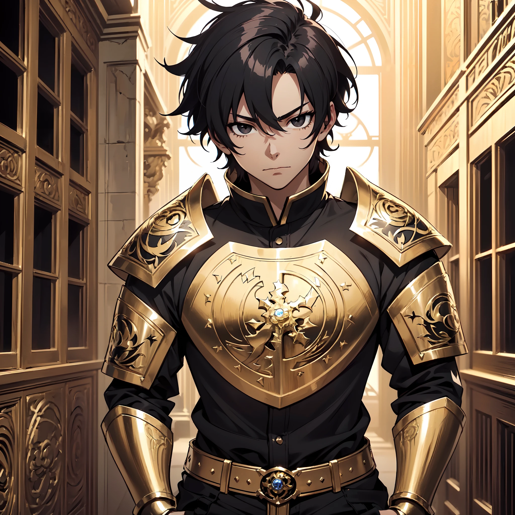 128K Ultra High Definition,
128K Ultra High Quality,
128K Ultra High Resolution,
Best Definition,
Best Quality,
Best Resolution,
Perfectly Detailed,
Perfectly Designed,
Extremely Detailed,
Extremely Designed,
Hyper Detailed,
Hyper Definition,
Hyper Quality,
Hyper Resolution,
Masterpiece,
(((Anime))),
Body Shot,
(((Boy))),
Handsome,
Muscular Body,
(((Black Short Hair))),
(((Black Eyes))),
(((Hyper Detailed & Perfectly Designed With Ultra High Quality Gold Engravings & Jeweled Ninja Armor))),
(((Inside Of Medieval Royal Palace Background Scenery))),