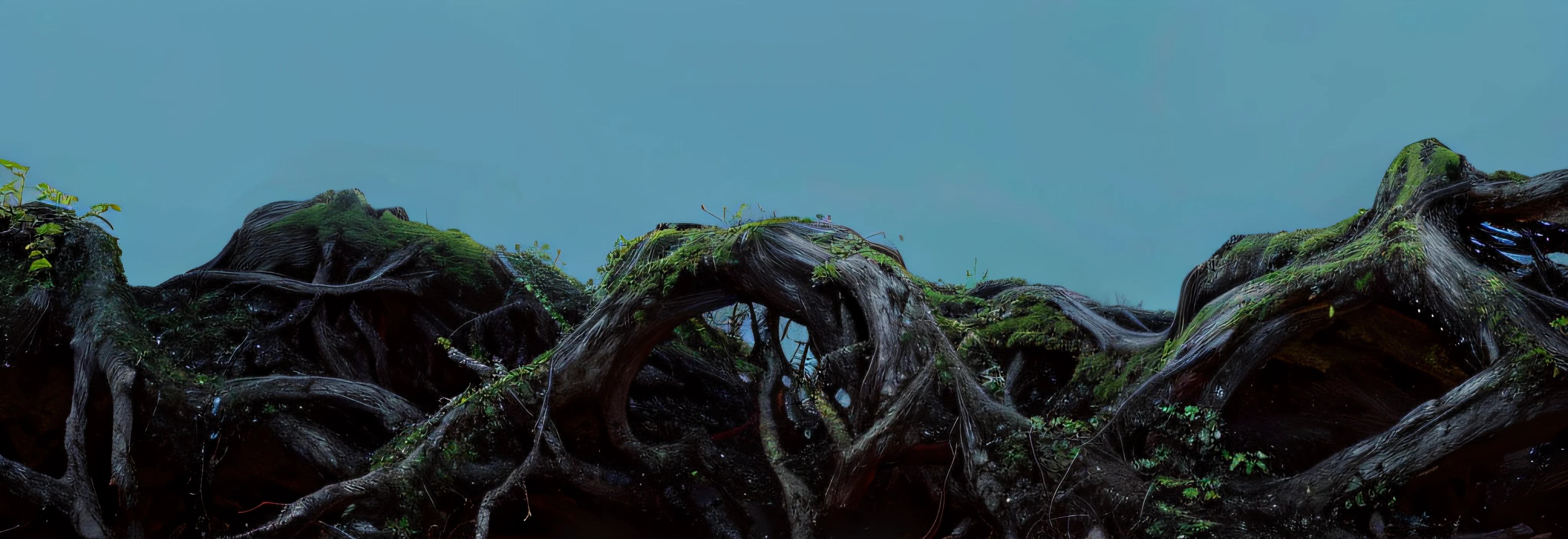 ln the forest,vine,Tree roots,,high definition detail,HD bark,in high definition with HD texture,4K