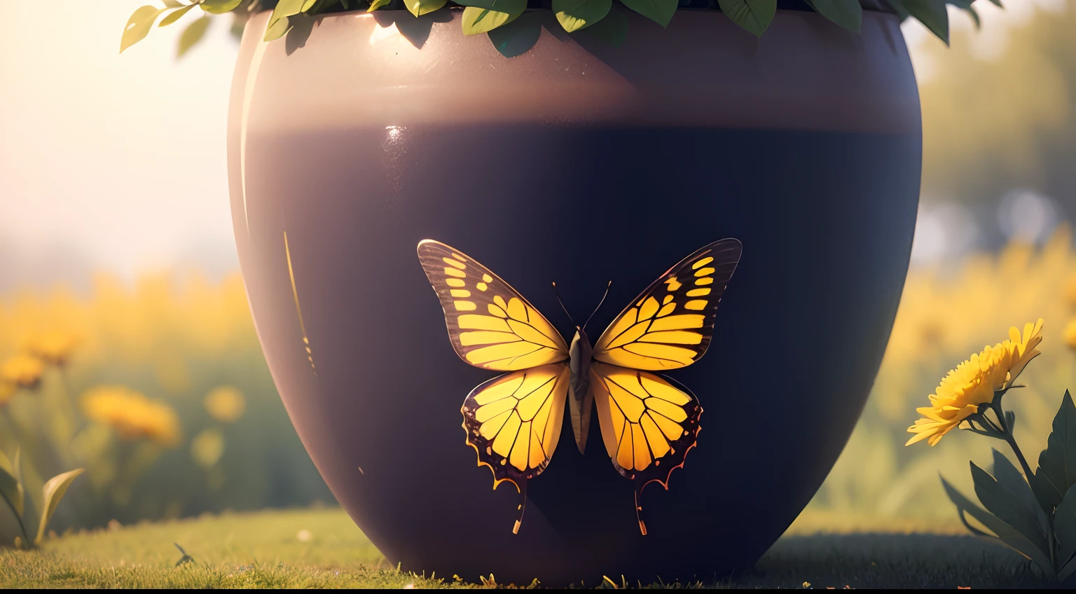 best quality,4k,8k,highres,masterpiece:1.2,ultra-detailed,realistic:1.37,small bug in a garden,macro photography,colorful flowers,fresh green grass,floating pollen particles,shimmering sunlight,leaves and petals in crisp detail,delicate insect wings,tiny legs and antennas,bokeh background,subtle depth of field,vivid colors,tranquil atmosphere,nature's beauty,meticulously captured details,ethereal and magical scene