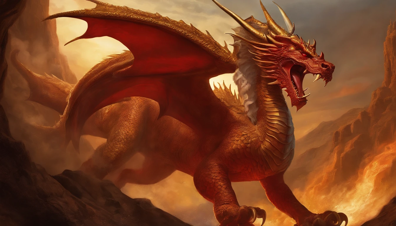 I saw a woman riding a crimson beast. The body of the beast was filled with blasphemous names, Seven heads, And ten horns.
She was dressed in crimson and crimson, Decorated with gold, gemstones, And pearls, And in her hand was a cup of gold, full of ugly and filthy things from her fornication.
And on his forehead "Babylon the Great, The prodigal son of the earth and the mother of all the ugly things"It was written symbolically.
And I saw her drunk with the blood of the saints and the blood of those who were martyred for Jesus.Another sign appeared in the sky. This time, A large red dragon appeared., 7 Head and, He had 10 horns,, A crown was placed on each head, Holding a golden ball in your hand, Illustration of a woman riding a dragon, Full-color painting, Akira in Chinese mythology, Epic full-color illustration, Clyde Caldwell(Clyde Caldwell)Inspired by, Aries fiery Ram Taro, Dragonlance Illustration, Gilgamesh, Tarot Card Chariot, Songs inspired by Larry Elmore, Color Illustration, Mythological works, Larry Elmore : 0. 5, victory