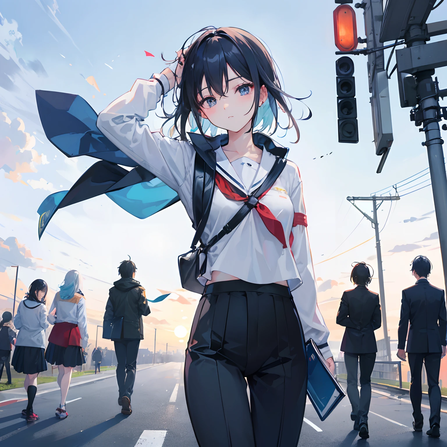 Laggards People who have been left behind by the ranks and corps。Figuratively、Falling behind in a life where many people walk、People who have gone in a bad direction and fallen。