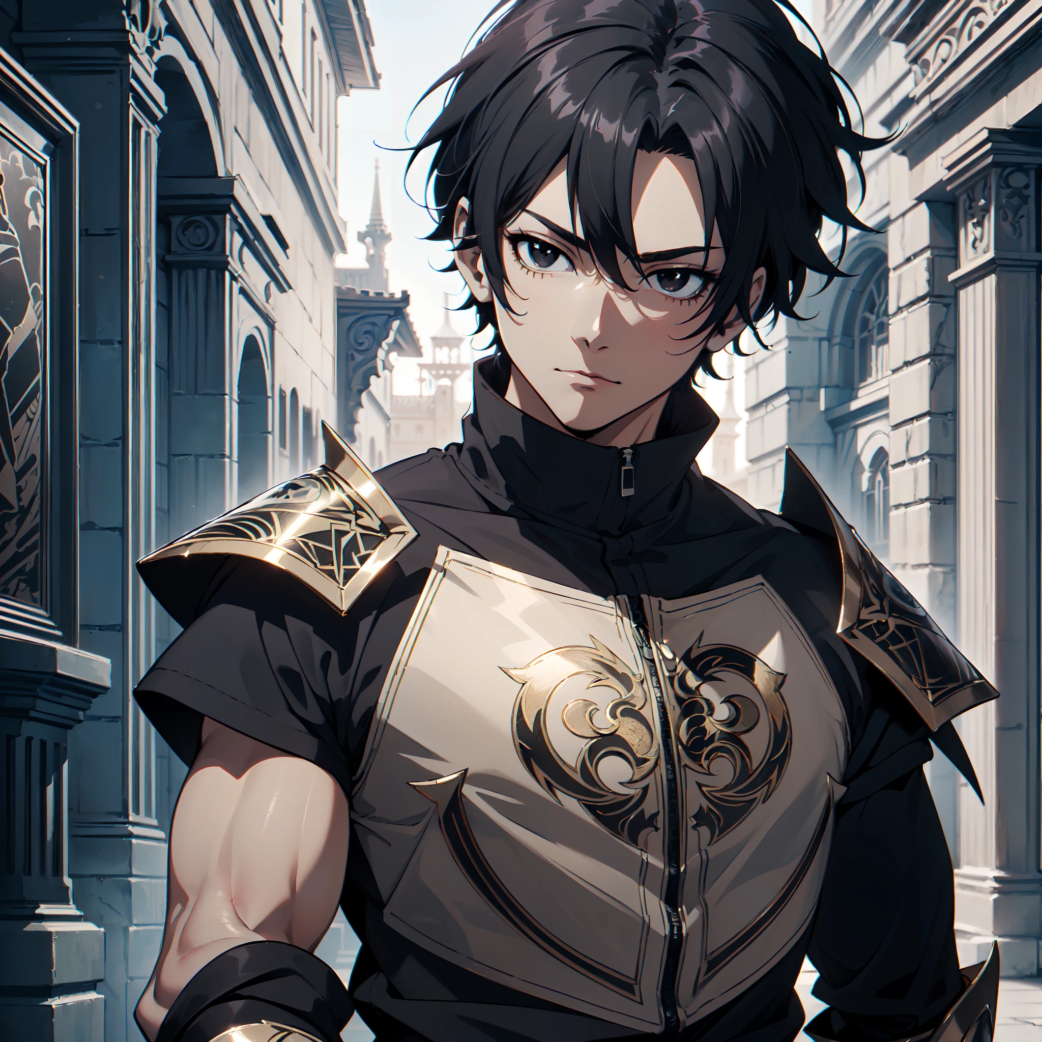128K Ultra High Definition,
128K Ultra High Quality,
128K Ultra High Resolution,
Best Definition,
Best Quality,
Best Resolution,
Perfectly Detailed,
Perfectly Designed,
Extremely Detailed,
Extremely Designed,
Hyper Detailed,
Hyper Definition,
Hyper Quality,
Hyper Resolution,
Masterpiece,
(((Anime))),
Body Shot,
(((Boy))),
Handsome,
Muscular Body,
(((Black Short Hair))),
(((Black Eyes))),
(((Hyper Detailed & Perfectly Designed With Ultra High Quality Platinum Engravings & Jeweled Ninja Armor))),
(((Inside Of Medieval Royal Palace Background Scenery))),