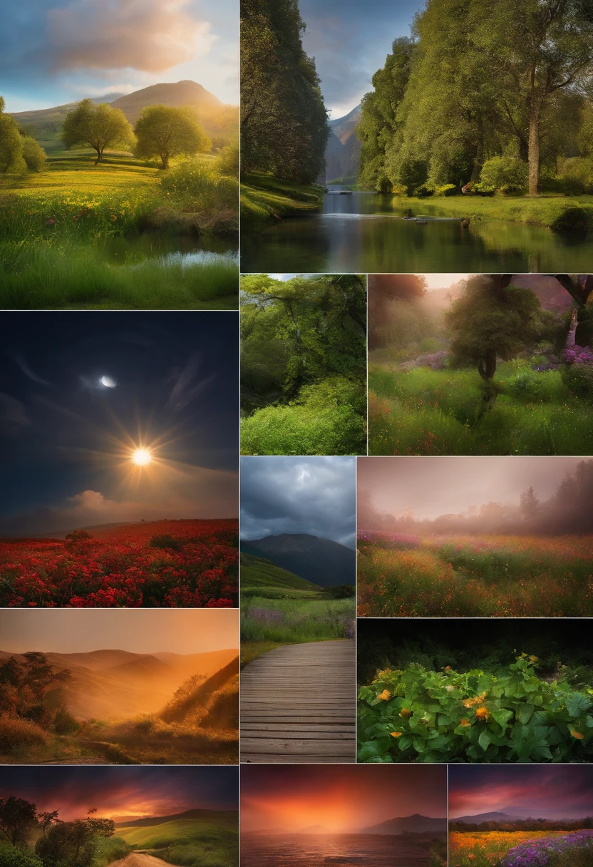 crear una serie de fotos unicas para generar nft