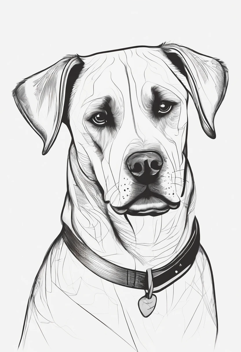 A dog