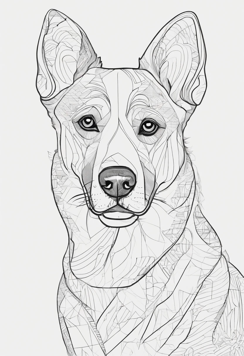 A dog