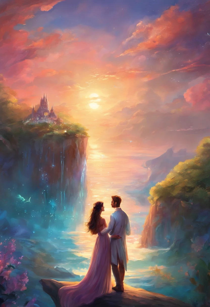 married couple, honeymoon, island