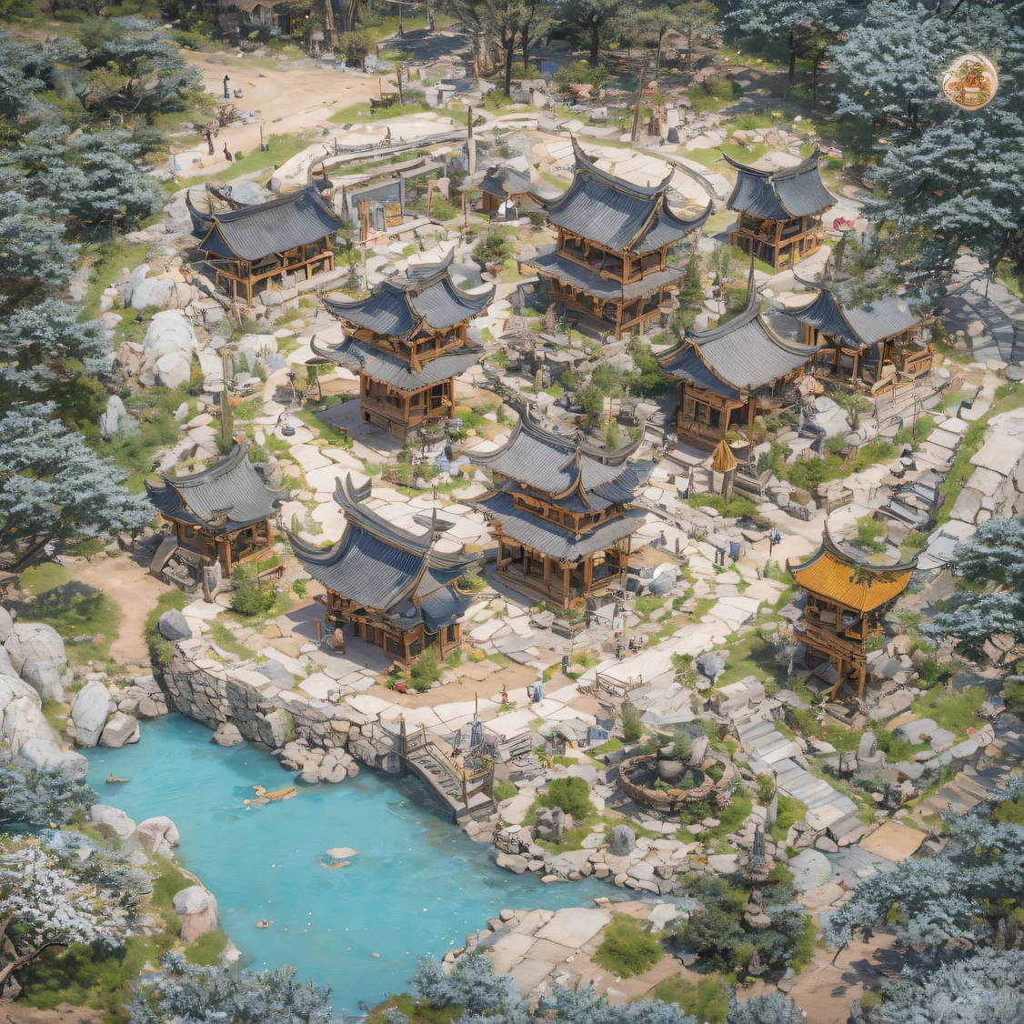 32K（tmasterpiece，k hd，hyper HD，32K）snowy peak(mont)Treasure House(kiosk)Near Lantian(village)，
Deadwood(hut)Three blankets(hali)One hole in the sky(boulders)。
Half Ridge(kiosk)Huacheng(kiosk)Wordless stone(stele)，
Wan Song(close)Snow Peak(pathway)There is dragon sleep(fang)。
Manjusri(tw)Ancient mirrors(tw)Jinao Bridge(bru),
Lohan(boulders)Tiyun(ridge)Elephant bone peak(kulmin)。
Incense stone(grind)free captive animals(chii)Pool dipping moon(chii)，
Wangzhou(kiosk)Zhuo Xi(izumi)Ying Chao Spring(izumi)。