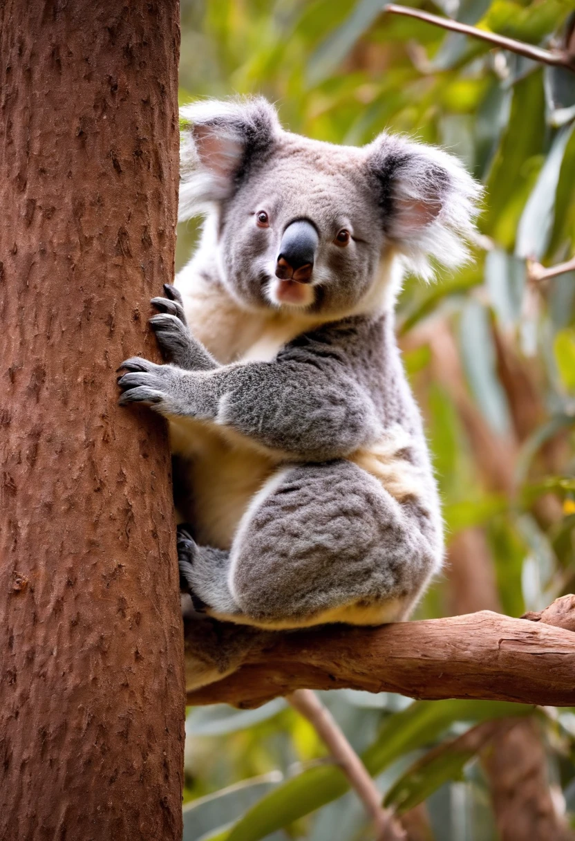 Find out why koalas need to move fast in Australia to avoid slow-moving tickets !