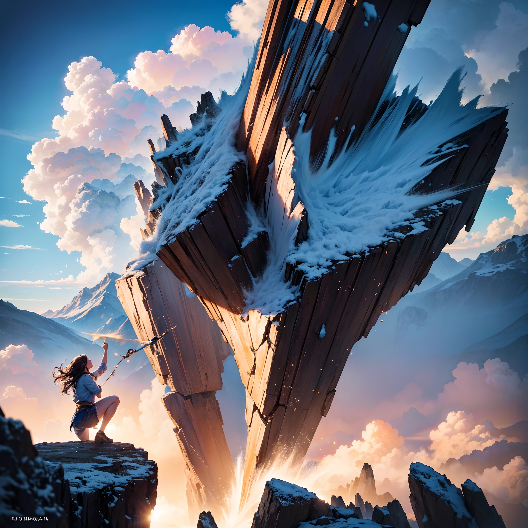 (La mejor calidad,4k,8k,Altas Resoluciones,Obra maestra:1.2),Ultra detallado,(realista,fotorrealista,fotorrealista:1.37),Exhilarating Epic,Extreme Fall from Height,Desembarco heroico,cayendo desde una gran altura,Paisaje impresionante,action-packed scene,Truco peligroso,Emocionante aventura,No lanyards or parachutes,dramatic expression,Resilient character,Vista expansiva,Impresionante belleza natural,Adrenalina,Majestuosa cordillera,Movimiento impredecible,Captivating Free Fall,Sorprendente contraste de luces y sombras,Imagen sobrecogedora,Intensidad emocional,Conquista definitiva,Gravity-defying maneuver,Experiencia inolvidable,Aterrizaje resiliente,Impacto potente,Valiente viaje,Resiliencia extraordinaria,Gravity-defying feat,Unwavering determination,Un coraje asombroso,Impacto masivo,Triunfo humano,Perspectiva sobrecogedora,Incredible strength,vivid colors,emociones intensas,High-octane show,Aventura atrevida,An Incredible Achievement,Paisaje inmersivo,Vista emocionante,Momento sobrecogedor