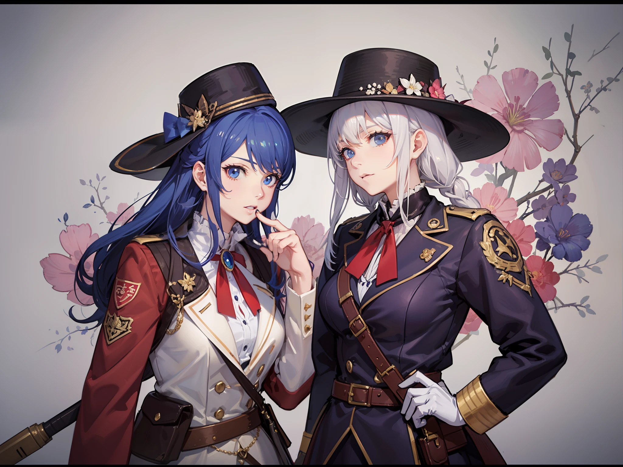 ((Finest quality)),(超A high resolution),(ultra-detailliert),((Best Anime)),sharpnes,vivid:1.1,The Art of Phenomenal Depictions, American Pioneer Era:1.5,gun fight:1.3 (1人の女性),Calamity Jane