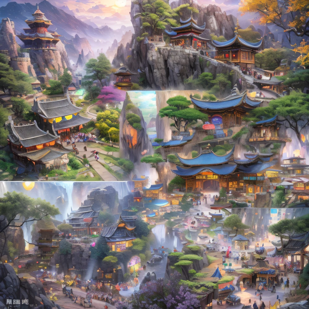 32K（tmasterpiece，k hd，hyper HD，32K）snowy peak(mont)Treasure Trove(kiosk)Close to Lam Tin(Village)， Deadwood(Hut)Three blankets(big hall)A hole in the sky(Boulders)。 Half Ridge(kiosk)City of Flowers(kiosk)Wordless stones(stone monument)， Wan Song(Close)snowy peak(pathway)There is dragon sleep(Fang)。 Manjusri(tw)Ancient mirrors(tw)Jiao Bridge(bru), Lohan(Boulders)Iron Cloud(Ridge)Elephant Bone Peak(kulmin)。 Incense stone(grind)Free animals in captivity(chii)Pool dipping in the moon(chii)， Wangzhou(kiosk)Zhuo Xi(izumi)Ying Chao Spring(izumi)。