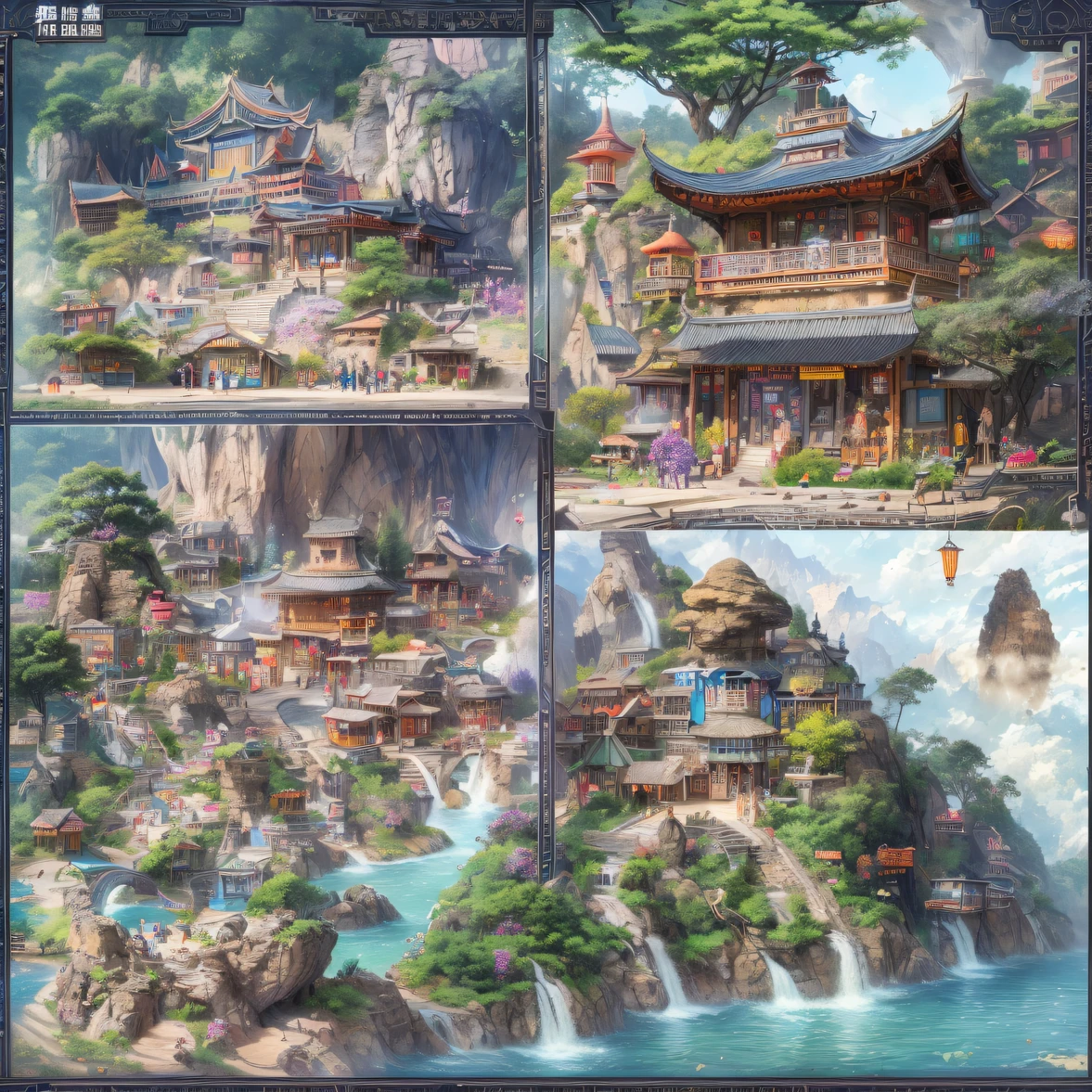 32K(tmasterpiece,k hd,hyper HD,32K)snowy peak(mont)Treasure House(kiosk)Near Lantian(village),
Deadwood(hut)Three blankets(hali)One hole in the sky(boulders)。
Half Ridge(kiosk)Huacheng(kiosk)Wordless stone(stele),
Wan Song(close)Snow Peak(pathway)There is dragon sleep(fang)。
Manjusri(tw)Ancient mirrors(tw)Jinao Bridge(bru),
Lohan(boulders)Tiyun(ridge)Elephant bone peak(kulmin)。
Incense stone(grind)free captive animals(chii)Pool dipping moon(chii),
Wangzhou(kiosk)Zhuo Xi(izumi)Ying Chao Spring(izumi)。