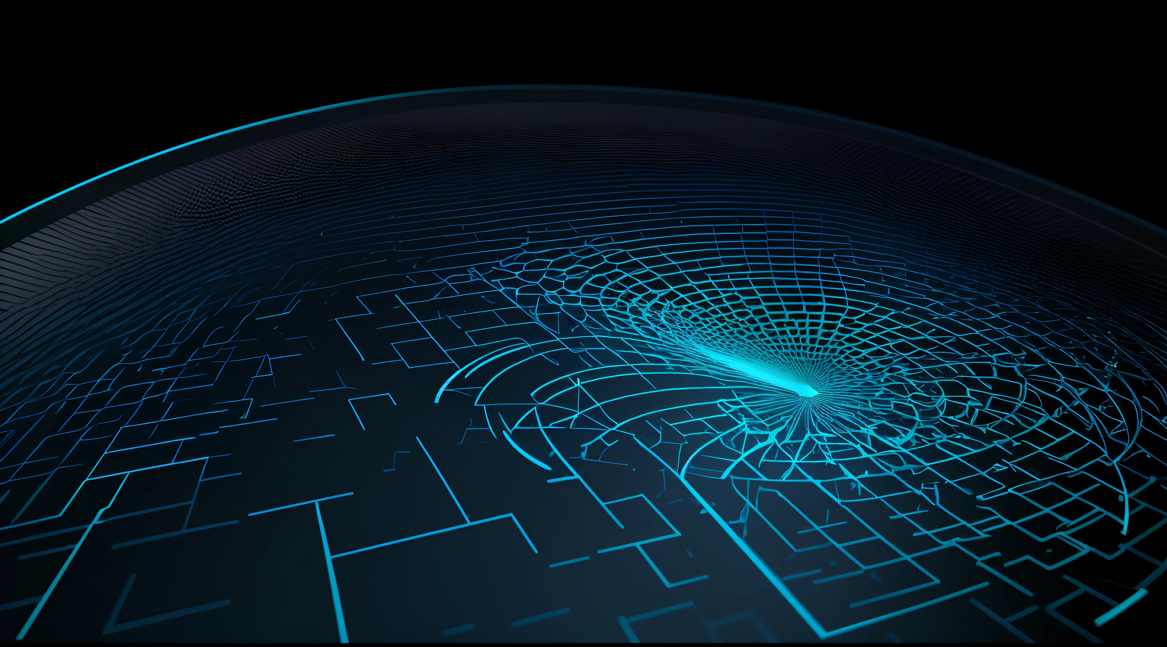 Engaging 3D visualization featuring stunning graphs、glinting