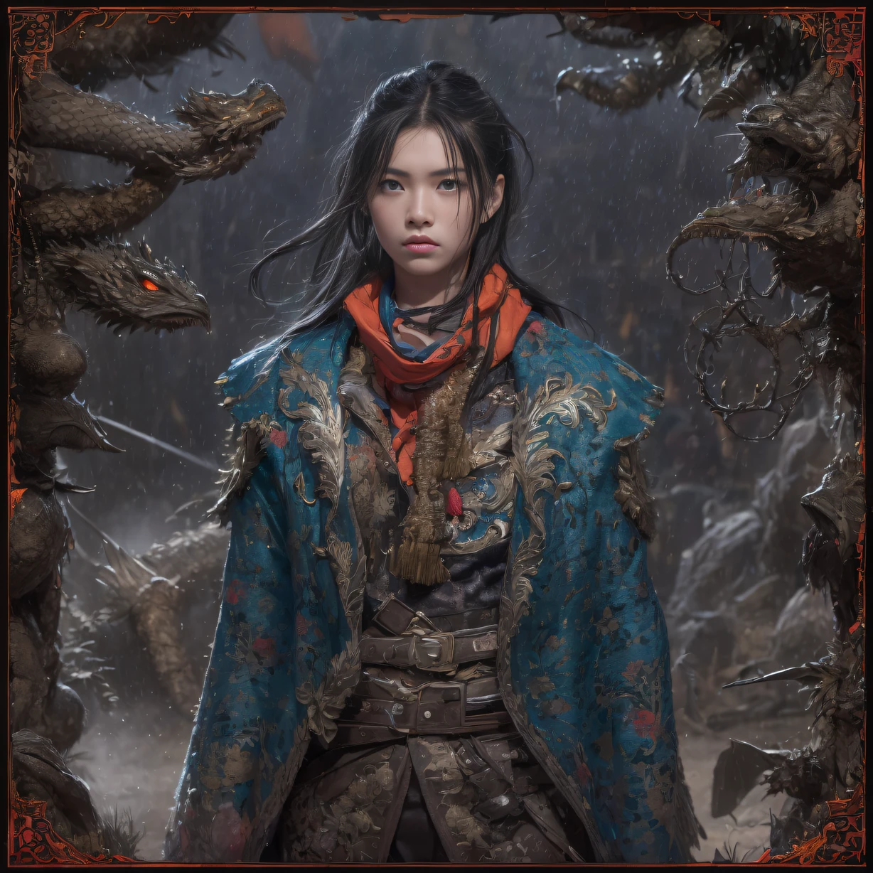 32K(tmasterpiece,k hd,hyper HD,32K)snowy peak(mont)Treasure Trove(kiosk)Cross to Blue News(Village),cinematic cgsociety,,Tropical canyon battle scene、Chinese big breasts、Vintage trench coat、three kingdom、ember、100 people、Faraway view、intense battles、high detal、masuter piece、NSFW,Multi-layered long-sleeved gauze garment,Quick-dry vest,Colorful cotton and linen sweater,Red and black snake cloak cloak,Doomsday ruins(废墟)Climb the streets(Armageddon)eyes filled with angry,He clenched his fists,Rush up,Deliver a fatal blow to your opponent,full bodyesbian,Full Body Male Mage 32K(Masterpiece Ultra HD)Long flowing black hair,Campsite size,zydink, The wounded lined up in the streets(Doomsday ruins)Climb the streets, The scene of the explosion(Doomsday waste), (Linen batik scarf), Angry fighting stance, looking at the ground, Batik linen bandana, Chinese python pattern long-sleeved garment, rainbowing(Abstract propylene splash:1.2), Dark clouds lightning background,废墟(realisticlying:1.4),Black color hair,Flour fluttering,Telephoto lens high, A high resolution, the detail, RAW photogr, Sharp Re, Nikon D850 Film Stock Photo by Jefferies Lee 4 Kodak Portra 400 Camera F1.6 shots, Rich colors, ultra-realistic vivid textures, Dramatic lighting,8K quality, Girls,Backstreets, Dark clouds lightning background(realisticlying:1.4),Black color hair,, RAW photogr, Sharp Re, Nikon D850 Film Stock Photo by Jefferies Lee 4 Kodak Portra 400 Camera F1.6 shots, Rich colors, ultra-realistic vivid textures, Dramatic lighting, Unreal Engine Art Station Trend, cinestir 800(((Crystal clear)))Full-body side, Deadwood(Hut)Three blankets(big hall)Holes in the sky(Boulders)。 Half Ridge(kiosk)City of Flowers(kiosk)Stones without words(stone monument), Wan Song(Close)snowy peak(pathway)There is dragon sleep(Fang)。 Manjusri(tw)Ancient mirrors(tw)Jiao Qiao(bru), Lohan(Boulders)Iron Cloud(Ridge)Elephant Bone Peak(kulmin)。 Incense stone(grind)Free animals in captivity(chii)The pool is soaked in the moon(chii), Wangzhou(kiosk)Zhuo Xi(izumi)Ying Chao Spring(izumi)。