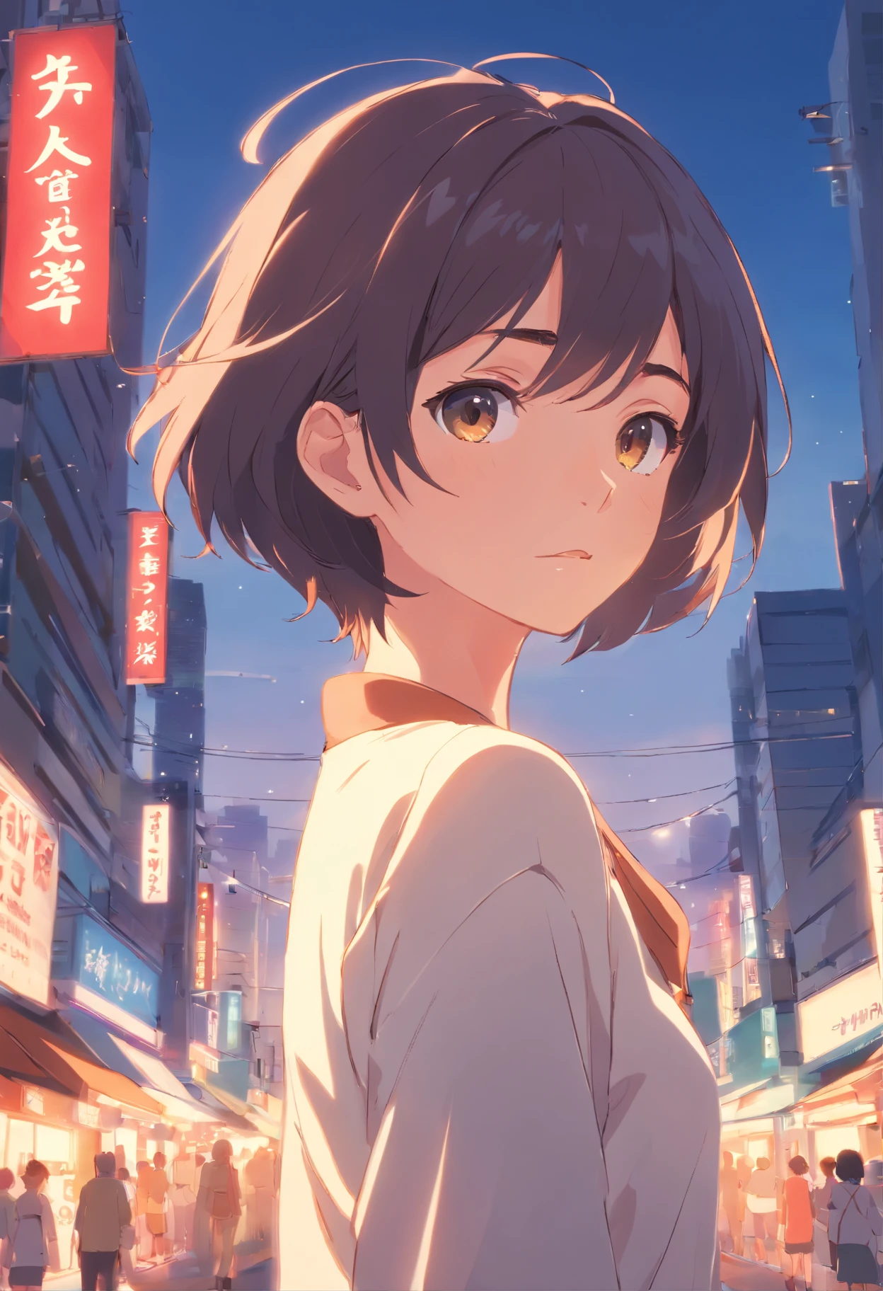 Who I surrender to, Anime, faces