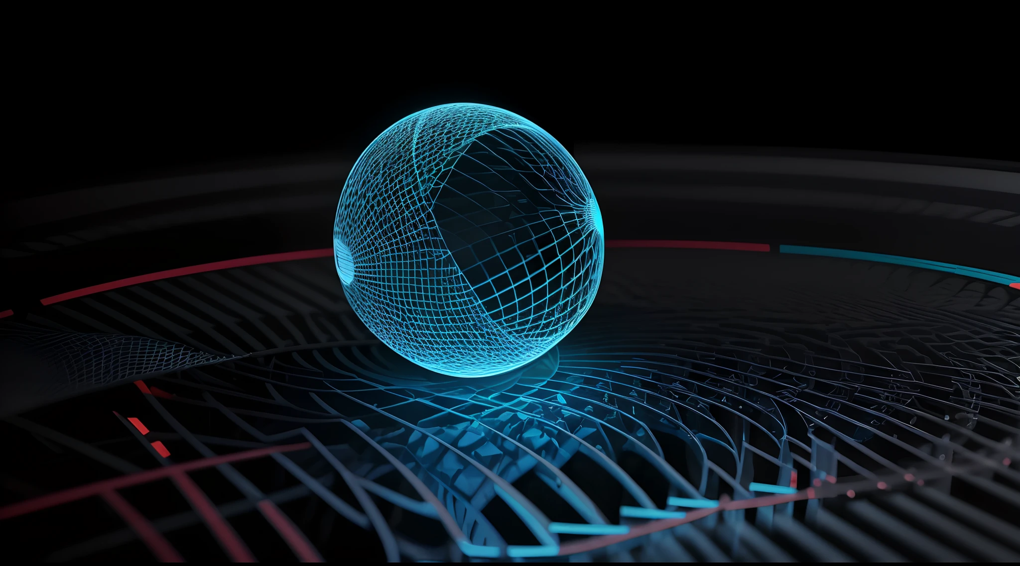 Engaging 3D visualization featuring stunning graphs、glinting