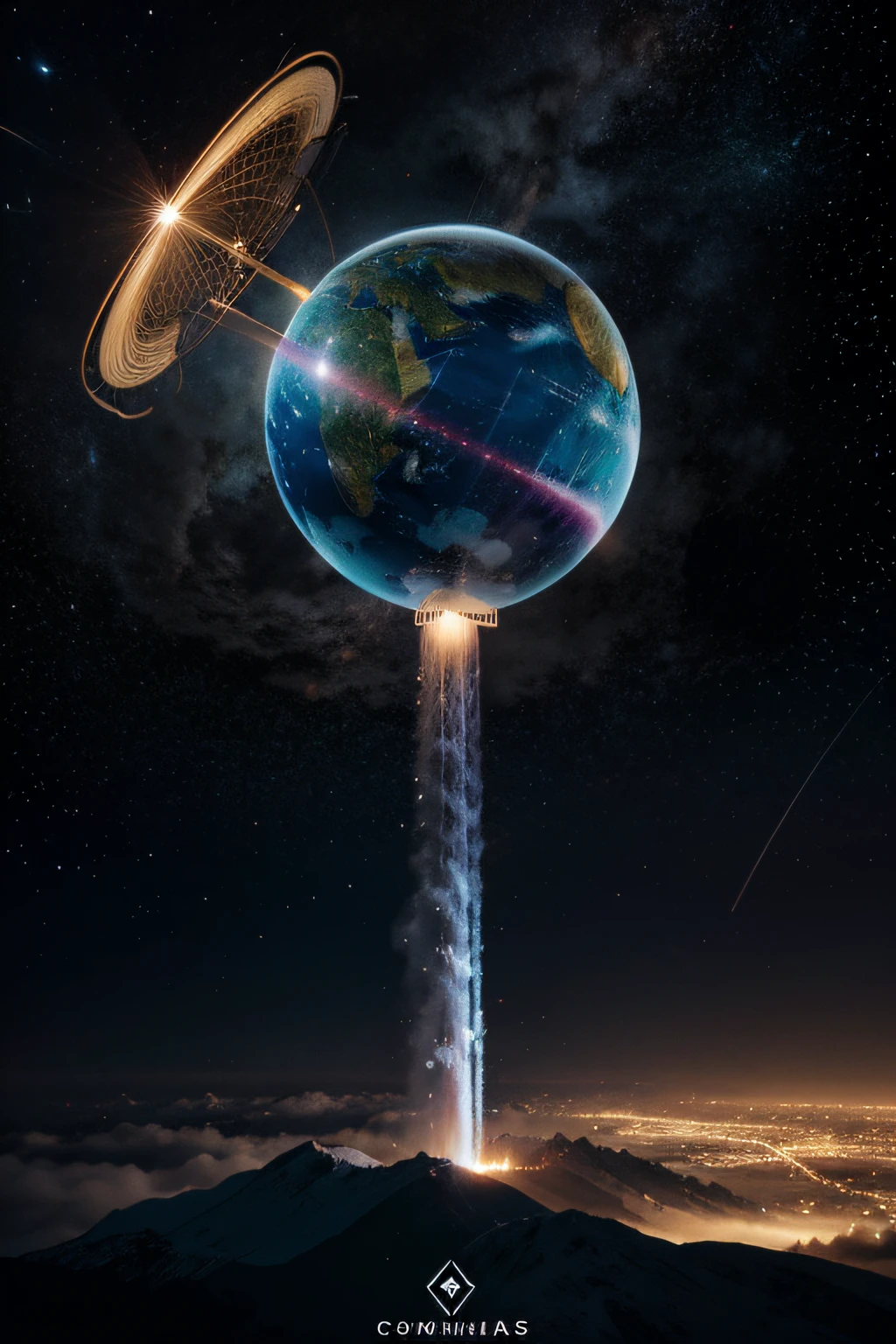 I want to make a website logo,The name is cosmos