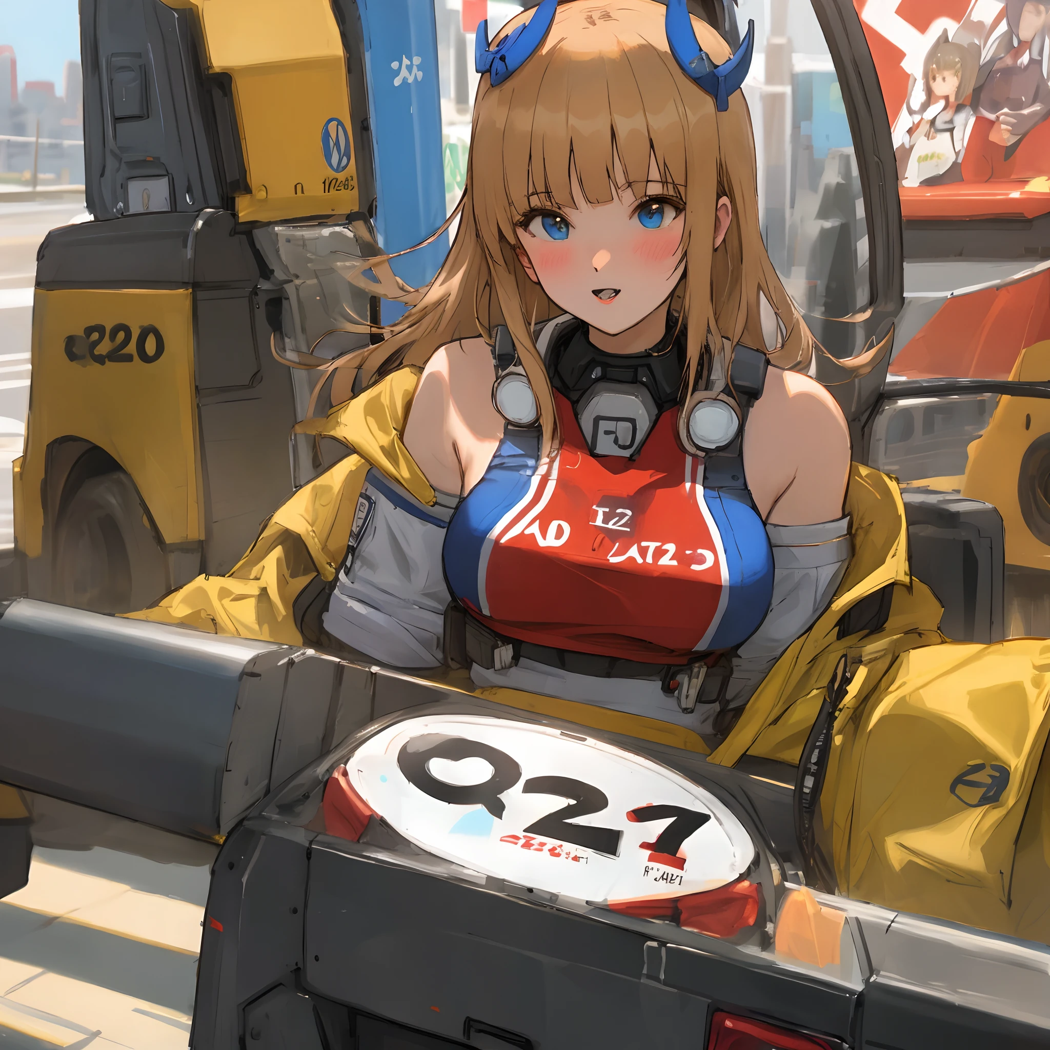(masterpiece),(best quality:1.6), (ultra-detailed),girl riding mecha,
brake,
mechanical horse