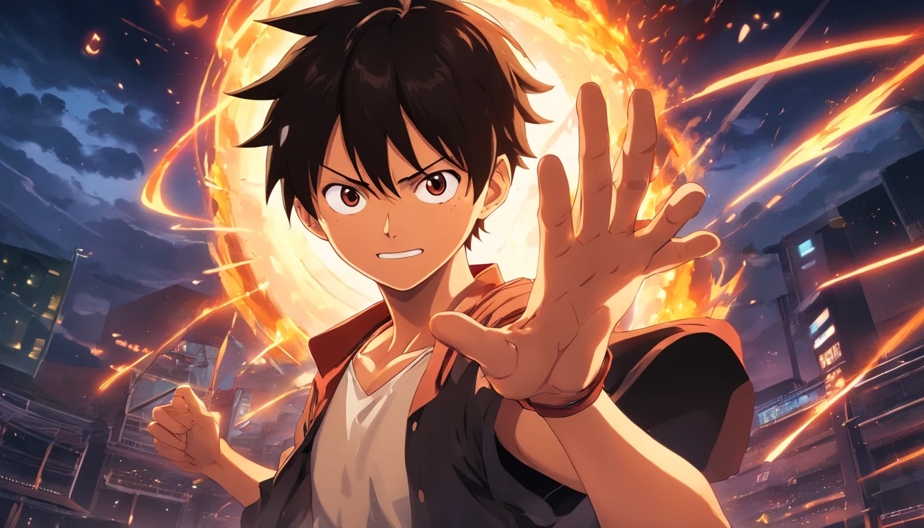 Design a gripping poster featuring Luffy from "One Piece" in a fit of rage. Capture the essence of his burning determination and unyielding spirit as he unleashes his wrath upon his enemies. Keep it short, bold, and intense to convey the raw power of Luffy's anger., Hypnotic, Androgynous, Gadgetpunk, face shot, Cinema4D rendering, Depth of field, Tapestry, black colors, Classical Realism, glow in the dark lighting, Hyper realistic, dramatic shadows, film noir style, 4k
