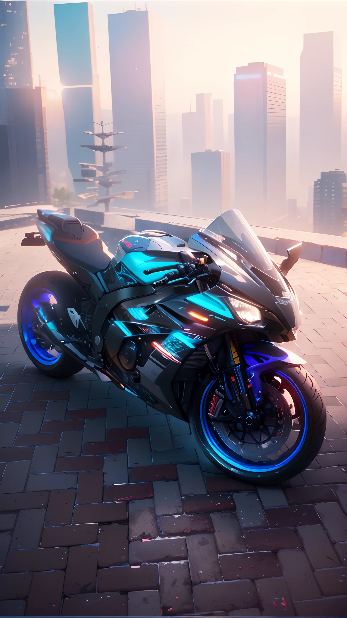 (hiperrealisme:1.1),(detail:1.2)8k,cyberpunk, 8k, ultra realistic, bokeh