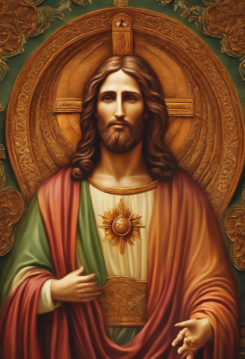 jesus cristo carregando a crus nas costas