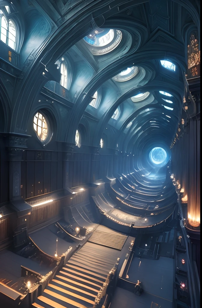 masterpiece, best quality
staring up infite climbing celestial library spiraling towards light, books, spirals, escher, dark souls, bloodborne fantastical, magical library, gradient, fantasy, trending artstation, fractals, ornate, matte painting --ar 1:3 --q 0.5