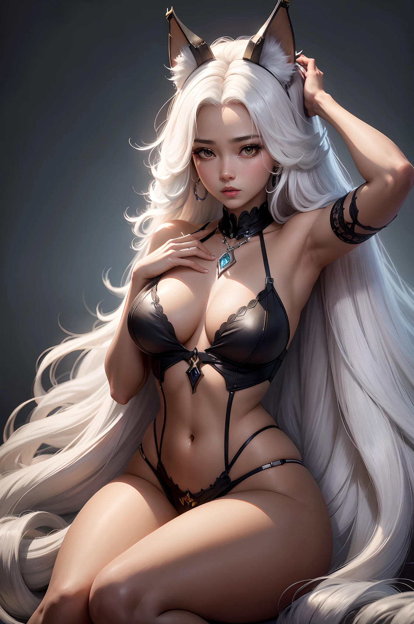 uma mulher com uma roupa futurista com um capacete futurista e uma espada futurista, Trend in CGTacing:, trending at cgstation, portrait knights of zodiac girl, ciborgue bonito, meninaid perfeita, portrait anime space cadet girl, menina bonitrgue, menina em mecha cymor, Jogo CG, CGSorthence e Fenghua Zhong, bela sacerdotisa ciborgue