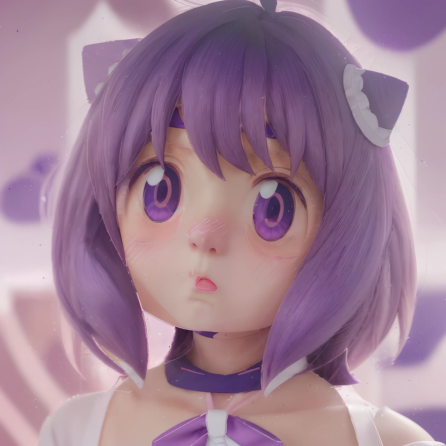 anime girl with long hair and purple eyes wearing a sailor outfit, anime style 4 k, (anime girl), anime artstyle, young anime girl, cute anime girl, anime stylized, high quality anime artstyle, anime girl, anime style. 8k, in anime style, cute anime girl portrait, anime style portrait, anime art style, portrait of cute anime girl