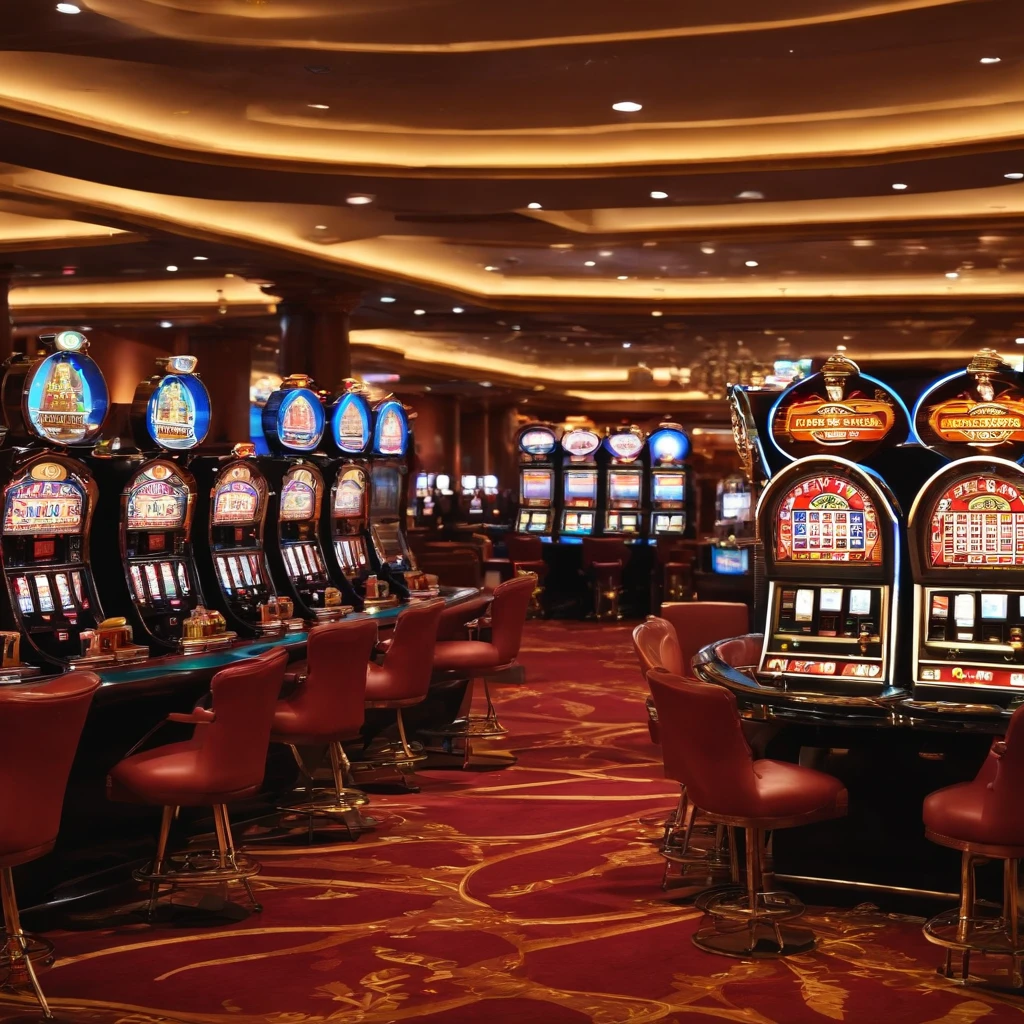 roleta, jogos de cassino, Background of a place with several people playing casino, 8k