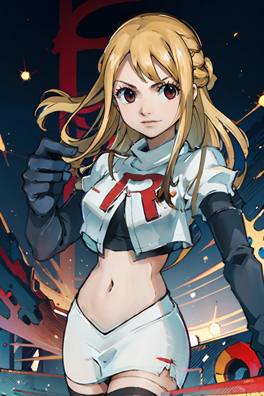 ultra-detailed, Explicit, Beautiful body, Beautiful Nose, Beautiful character design, perfect eyes, perfect face, ultra highres, 4K, beautiful legs, perfect legs, Nice hands, Perfect hand, Masterpiece, Best Quality, Highly detailed, illustration, absurdres, street fighter, doll suit, shadaloo doll, dollsuit, girls, multiple girls, expressionless, blank eyes, looking at viewer, red gloves, emotionless, black latex, corrution, mind control, female combatant, full body, hypnotized, unhappy trance, full body suit, ribbed bodysuit, both arms at side, obey, perfect female body, extremely glossy latex, hypnosis, hypnoLora, empty eyes, Mind control device, poses, submissive_pose, Slave, hat, necktie, stand up straight, standing, standing at attention, hat, necktie, belt, latex, ribbed bodysuit, thighhighs, garter belt, Fighting Stance, thigh boots, blonde hair, golden eyes, twin tails, Irui Gand Eden, SRWOG, from back, looking from back