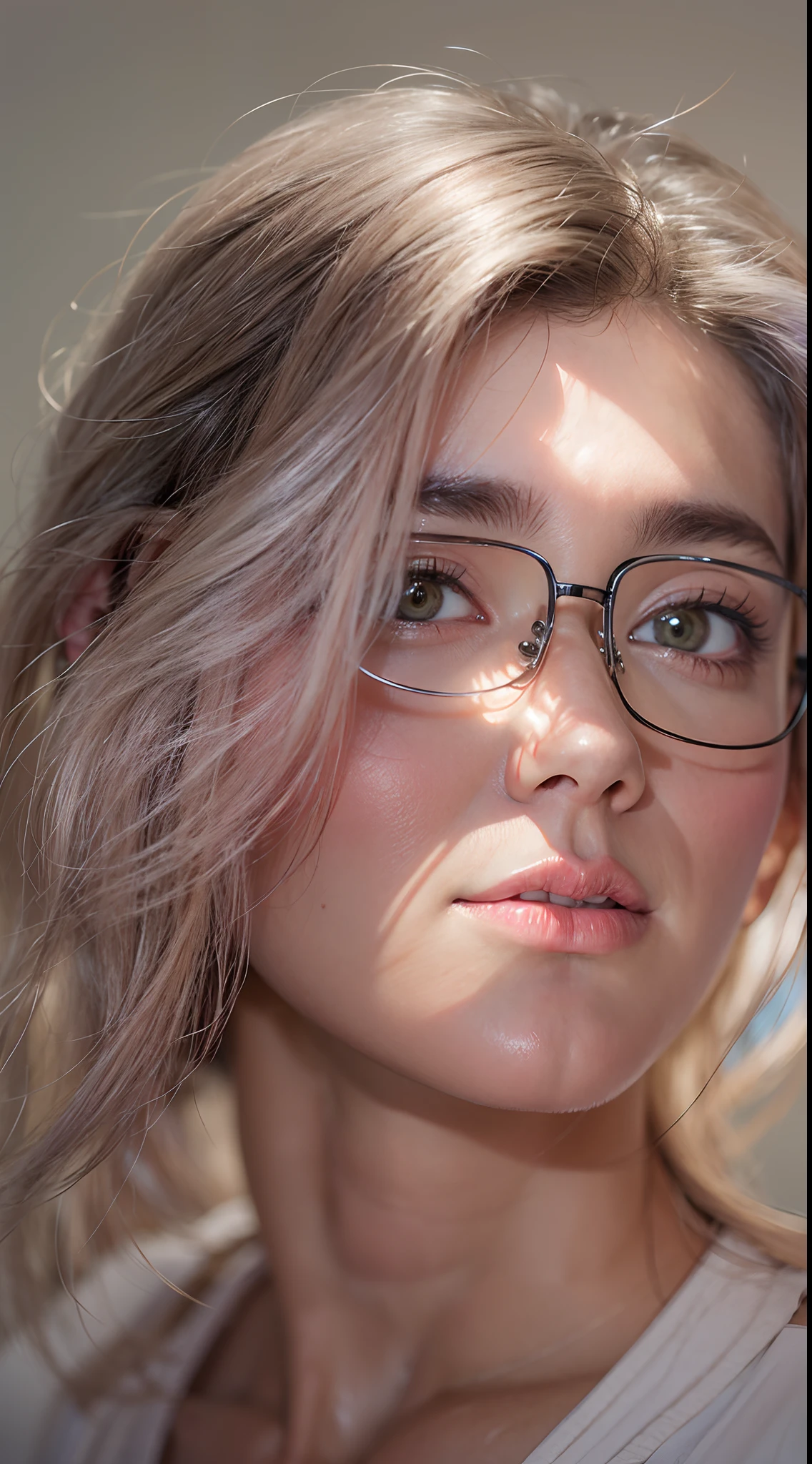 Retrato de corpo inteiro de um lindo modelo adolescente pequeno com cabelo loiro platinado, usando lingerie, hyper realistic, illustration, trending on ArtStation, disco Rigido, 4k, 8k, anatomia detalhada intrincada, design de personagens, Por James Gurney e Tom Bagshaw