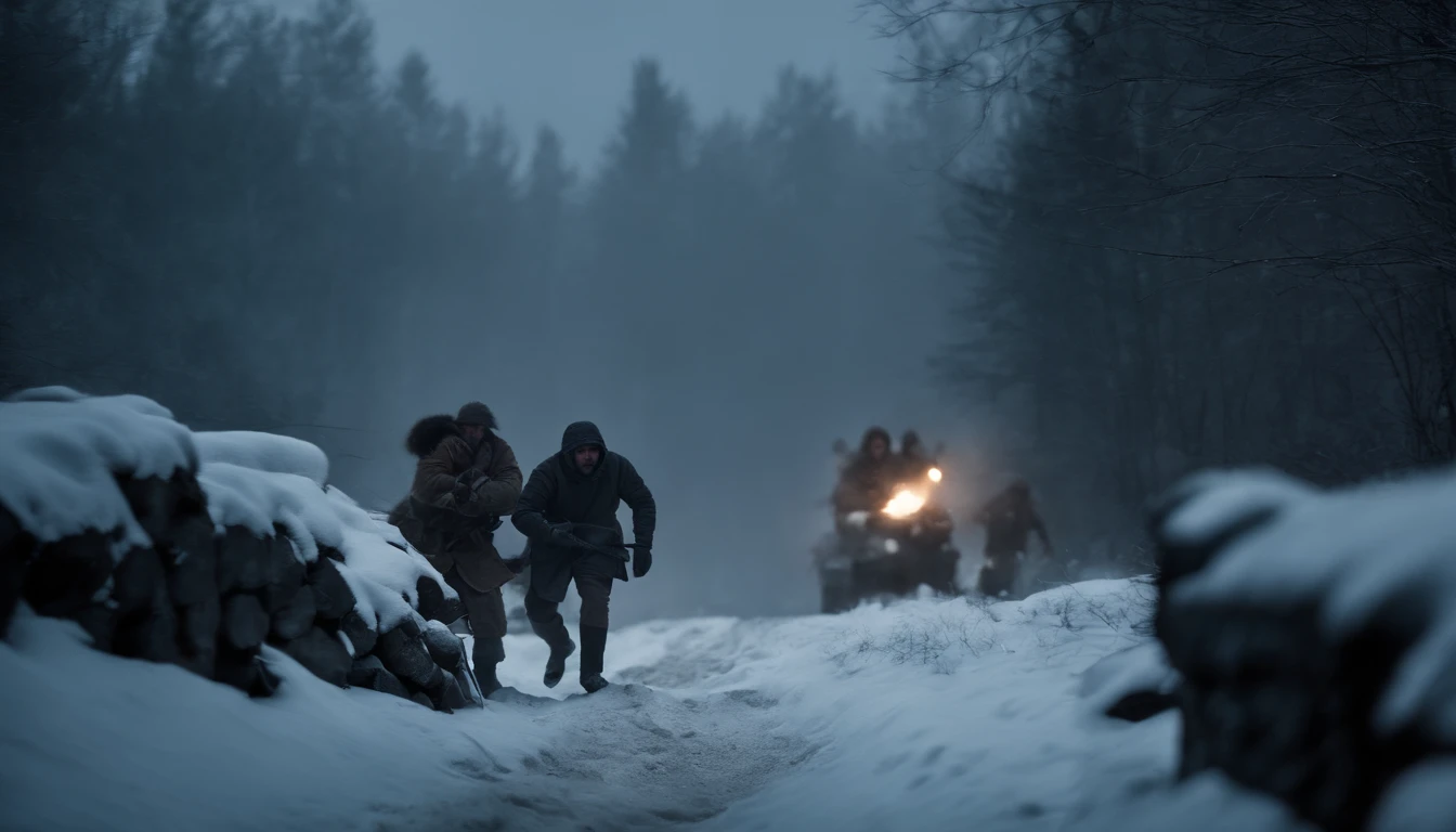 During this long period of darkness and harsh winters, the fight for survival was a constant and brutal battle.